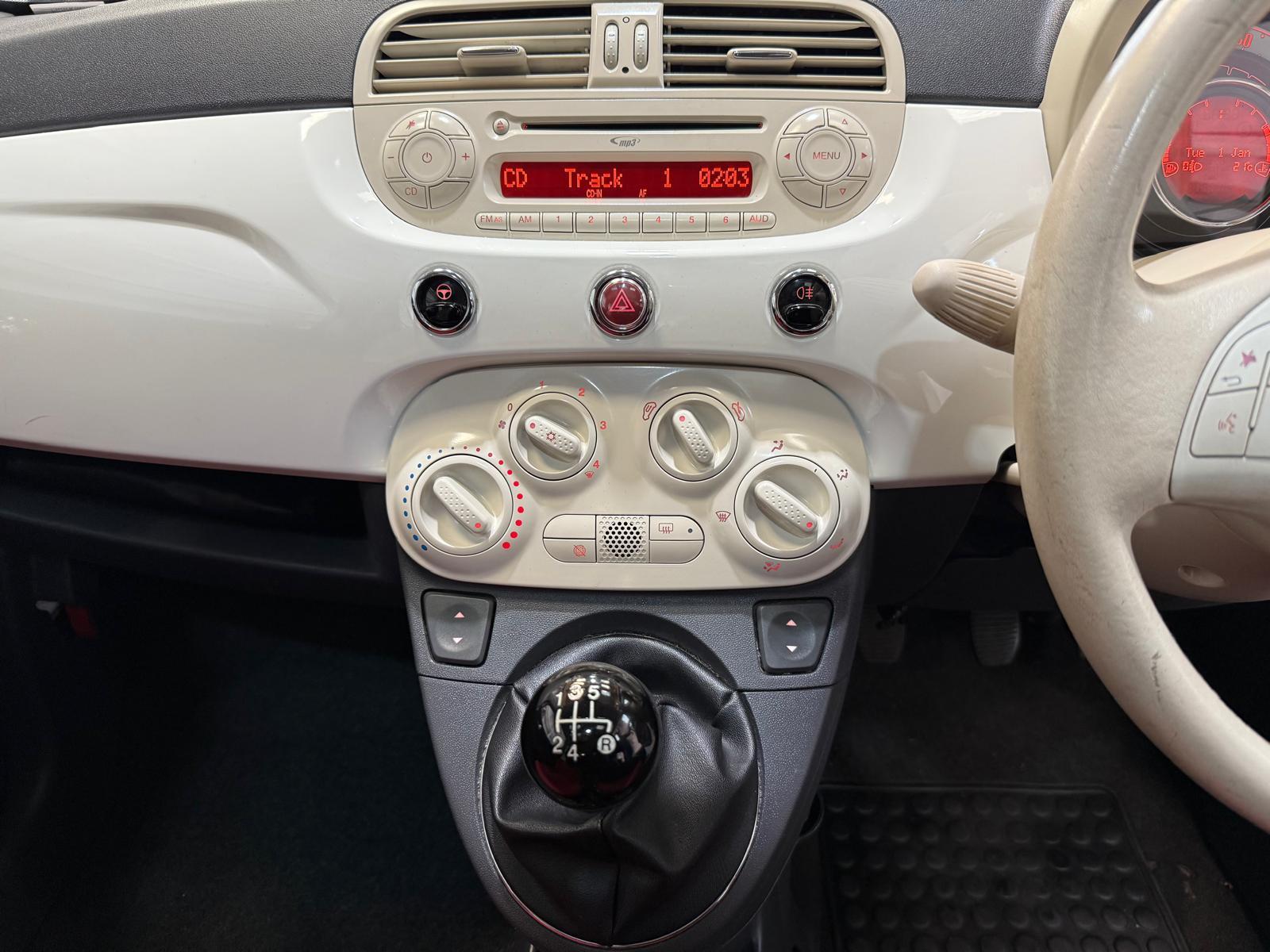 Fiat 500 1.2 Lounge Hatchback 3dr Petrol Manual Euro 6 (s/s) (69 bhp)