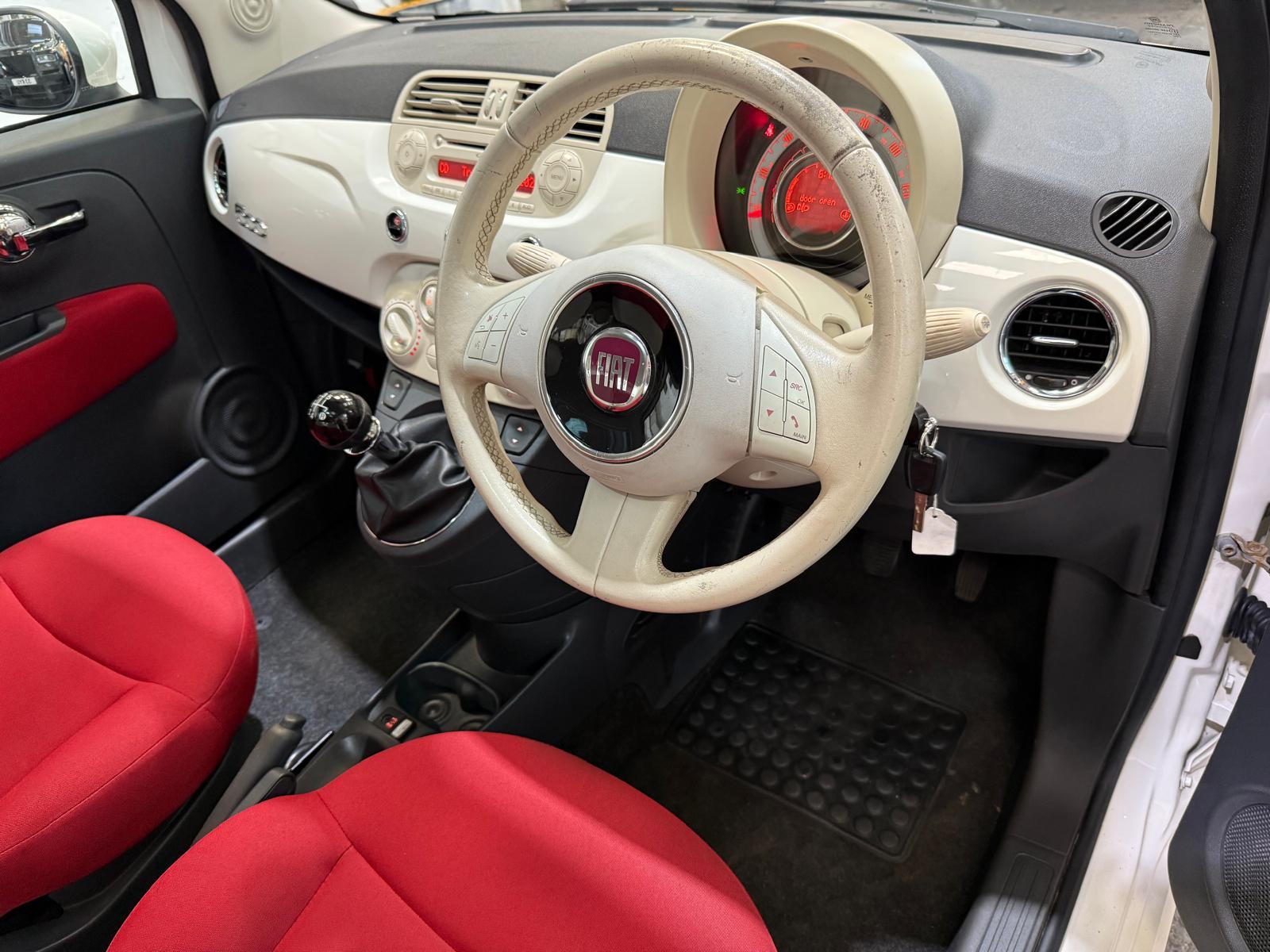 Fiat 500 1.2 Lounge Hatchback 3dr Petrol Manual Euro 6 (s/s) (69 bhp)