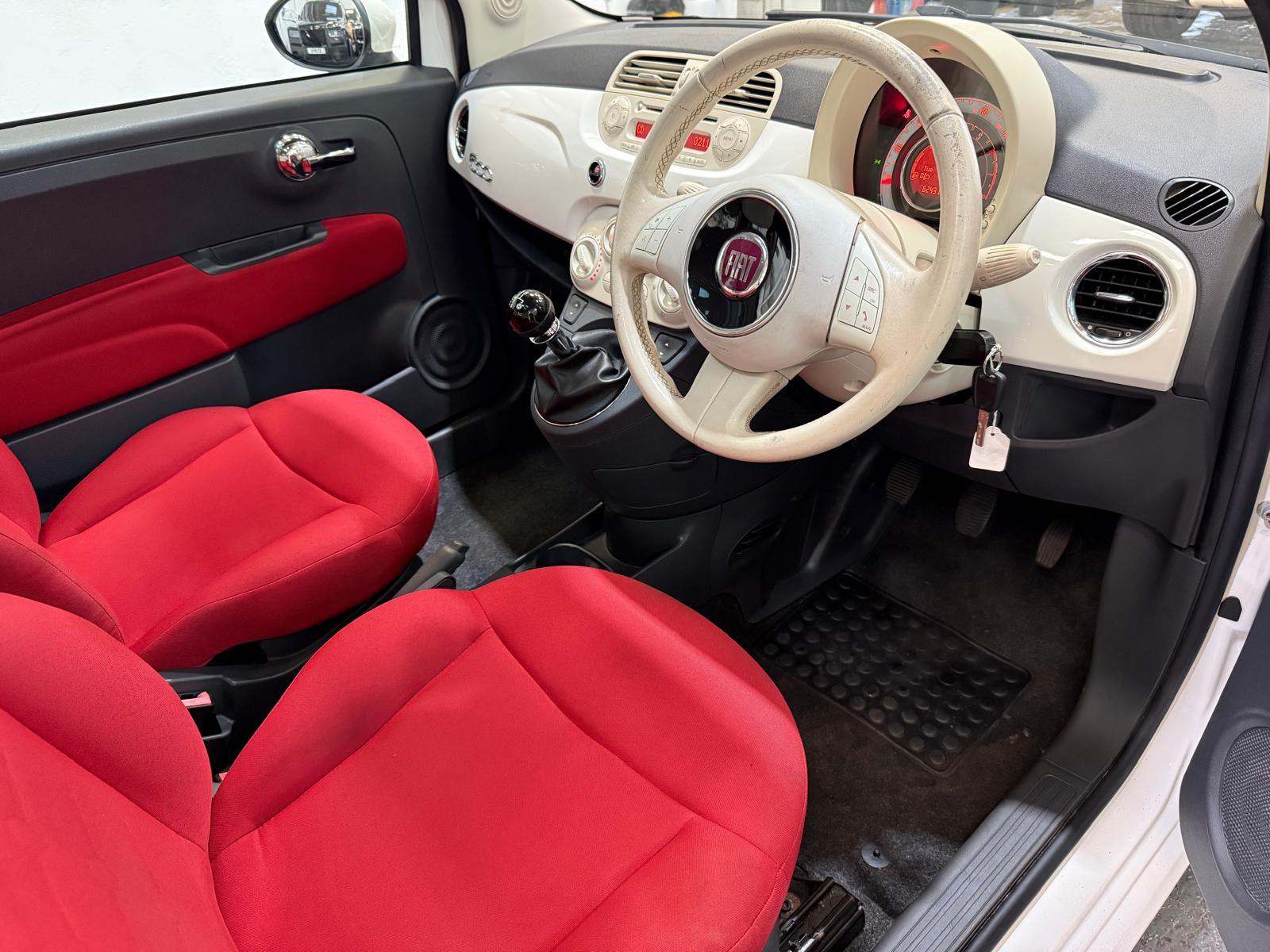 Fiat 500 1.2 Lounge Hatchback 3dr Petrol Manual Euro 6 (s/s) (69 bhp)