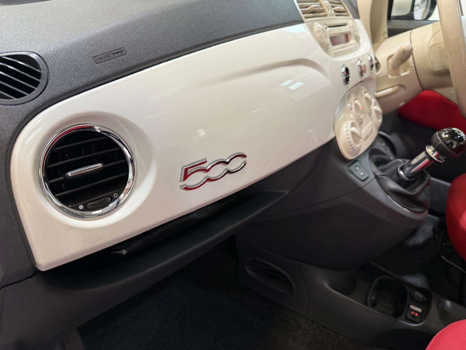 Fiat 500 1.2 Lounge Hatchback 3dr Petrol Manual Euro 6 (s/s) (69 bhp)