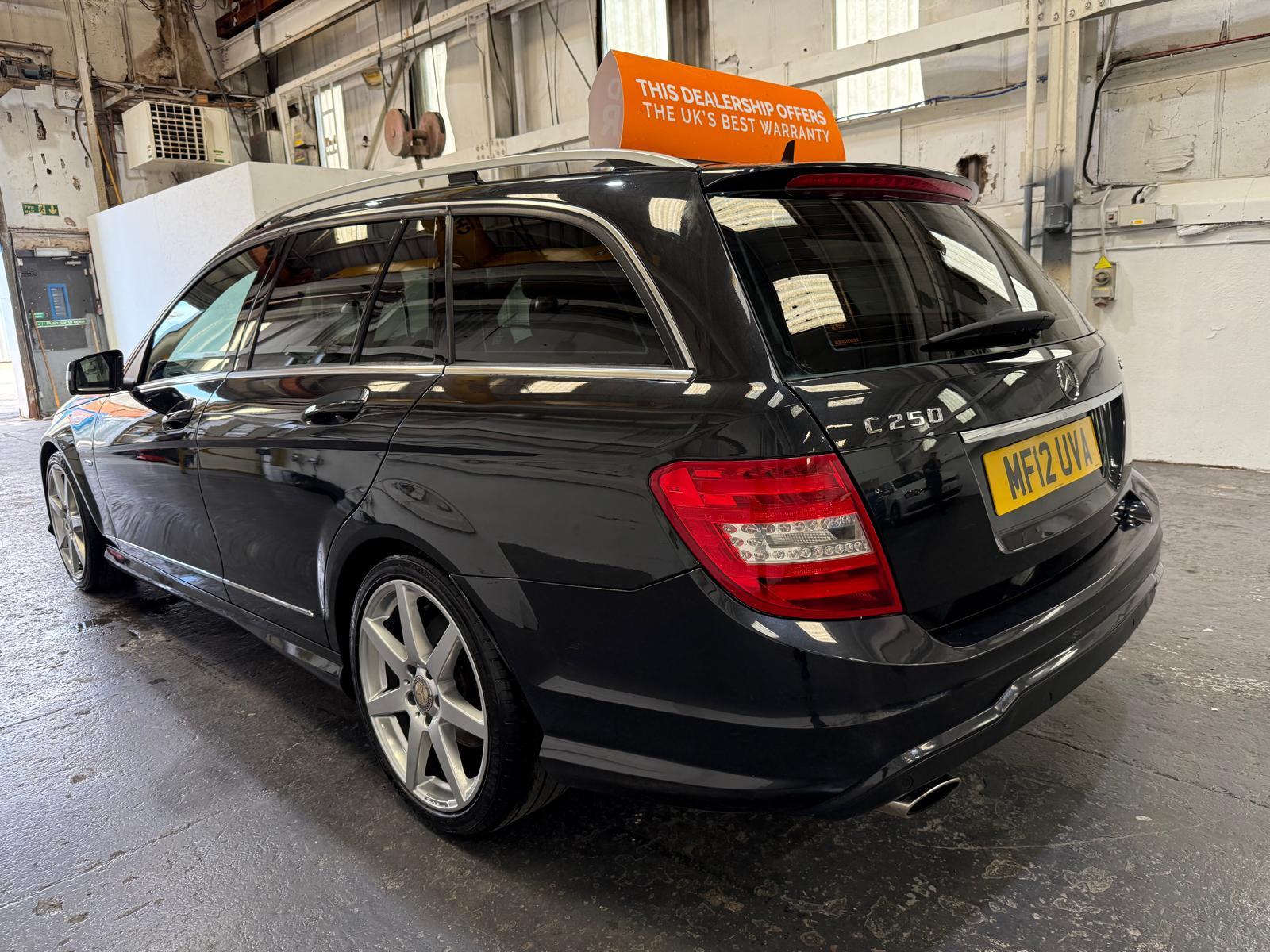 Mercedes-Benz C Class 2.1 C250 CDI BlueEfficiency Sport Estate 5dr Diesel G-Tronic+ Euro 5 (s/s) (204 ps)