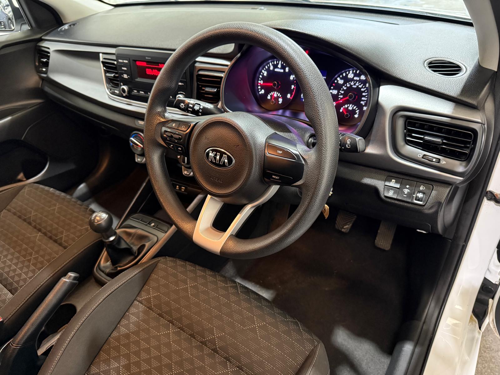 Kia Rio 1.25 1 Hatchback 5dr Petrol Manual Euro 6 (s/s) (83 bhp)