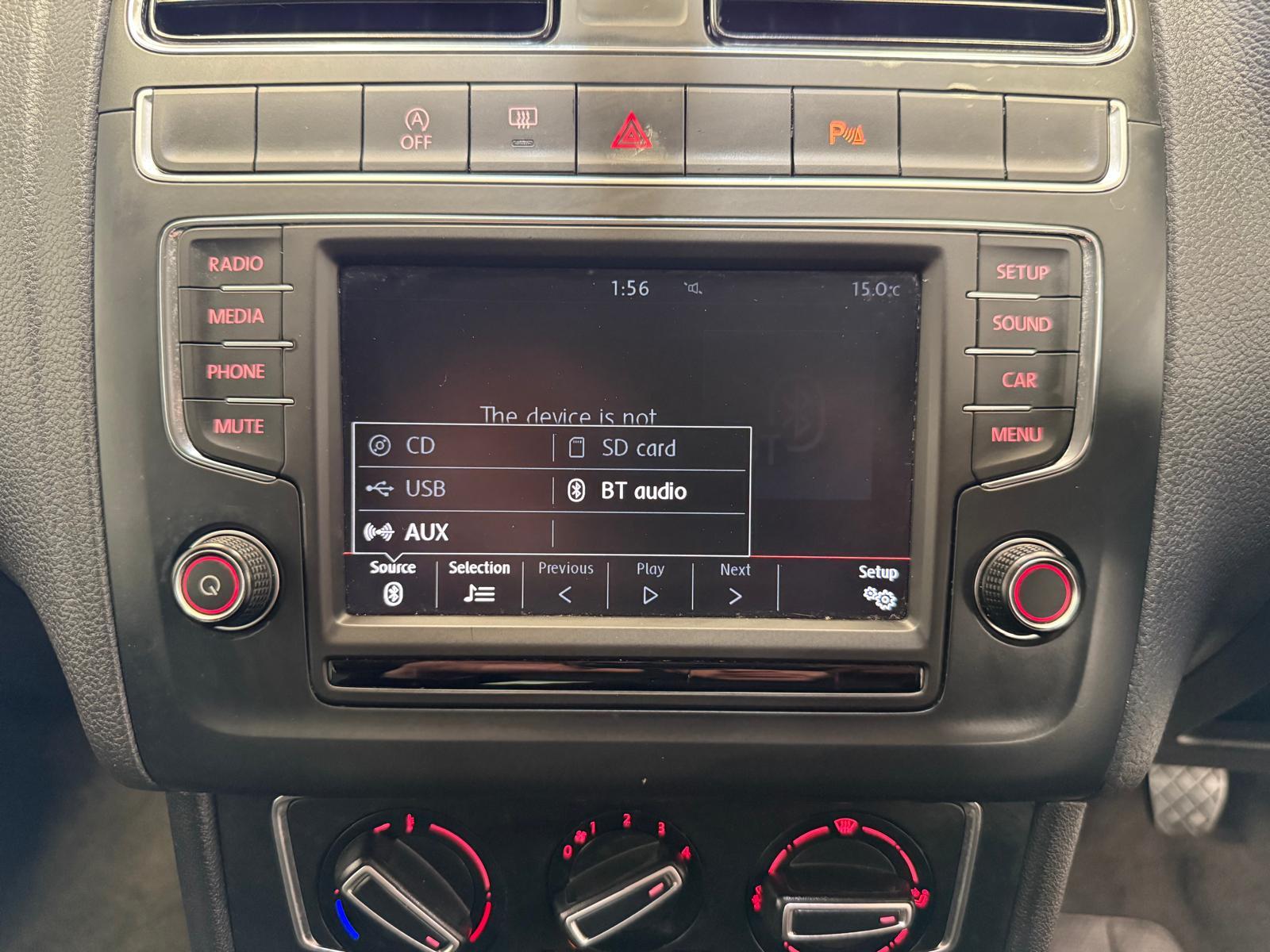 Volkswagen Polo 1.0 BlueMotion Tech Match Hatchback 5dr Petrol Manual Euro 6 (s/s) (60 ps)