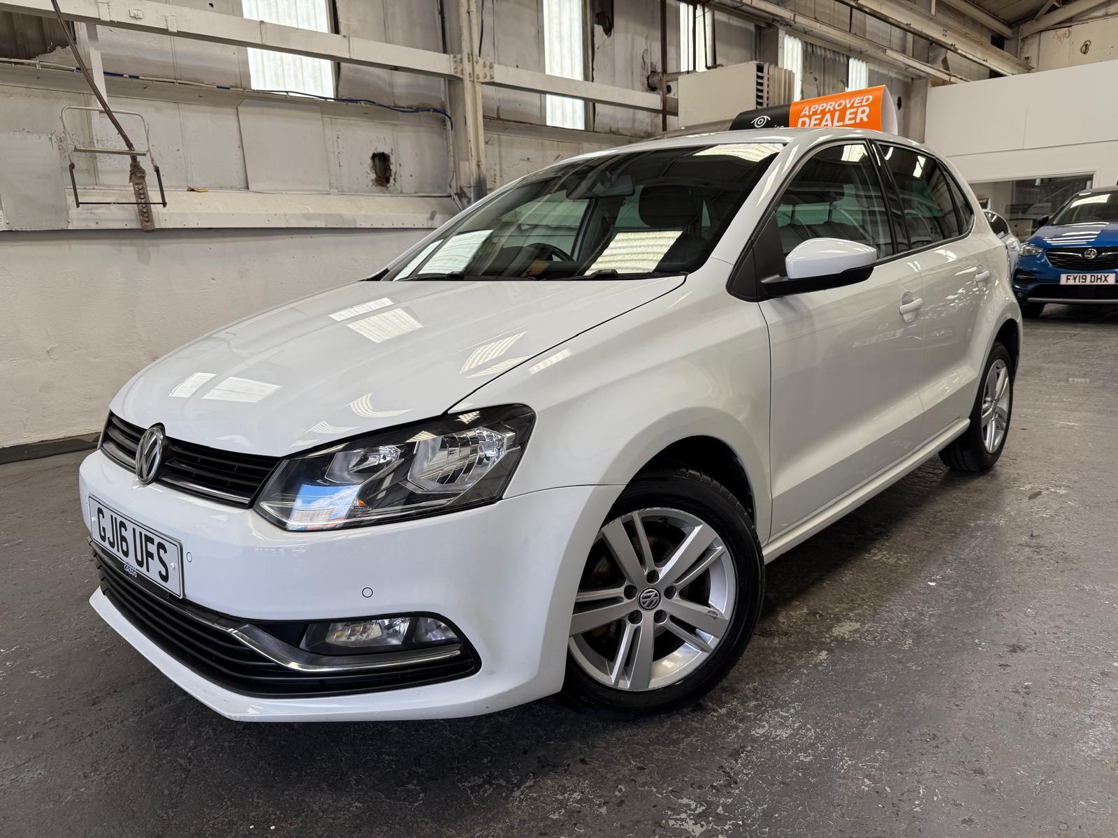 Volkswagen Polo 1.0 BlueMotion Tech Match Hatchback 5dr Petrol Manual Euro 6 (s/s) (60 ps)