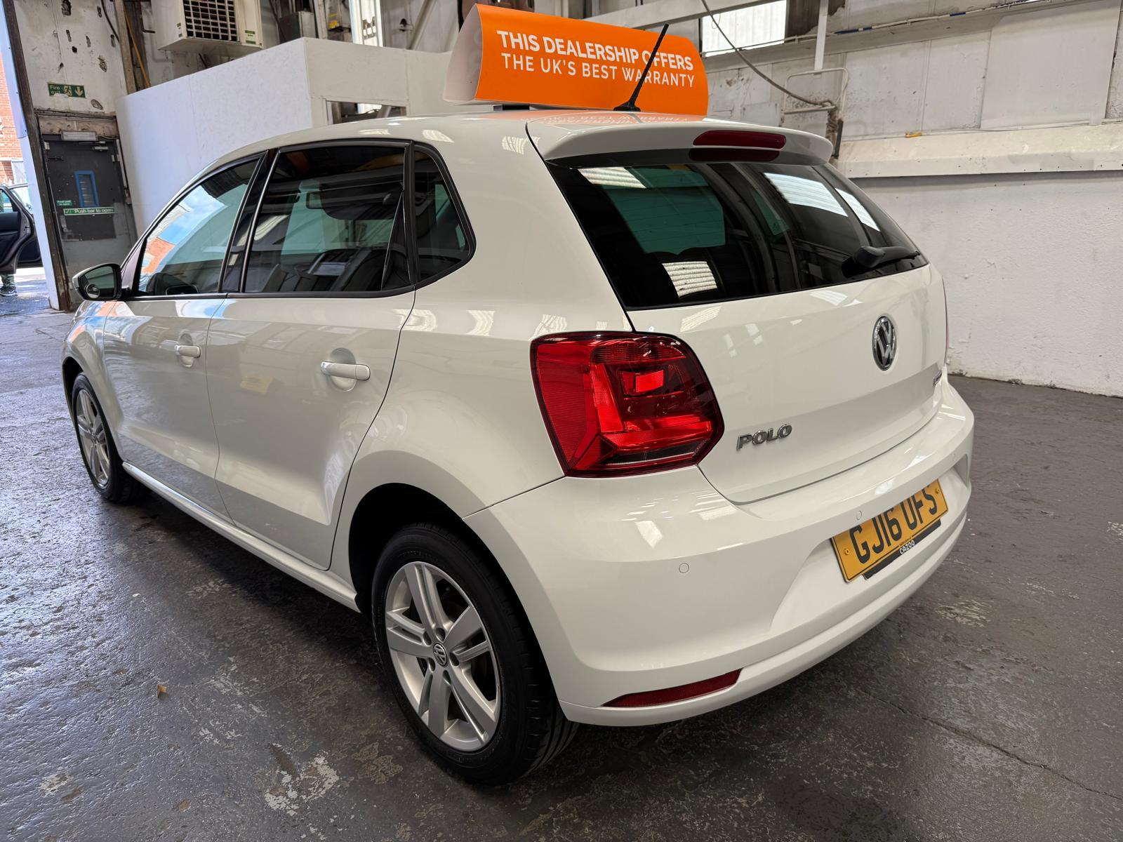 Volkswagen Polo 1.0 BlueMotion Tech Match Hatchback 5dr Petrol Manual Euro 6 (s/s) (60 ps)