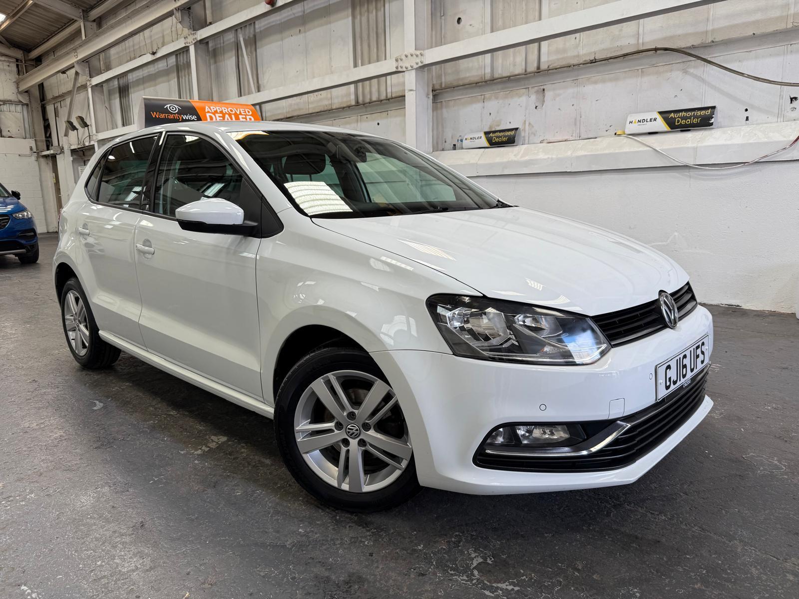 Volkswagen Polo 1.0 BlueMotion Tech Match Hatchback 5dr Petrol Manual Euro 6 (s/s) (60 ps)