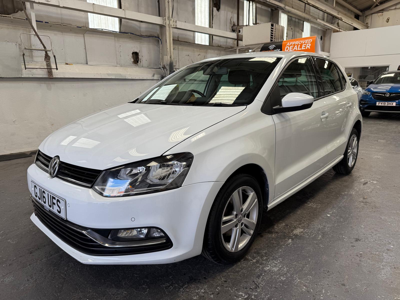 Volkswagen Polo 1.0 BlueMotion Tech Match Hatchback 5dr Petrol Manual Euro 6 (s/s) (60 ps)