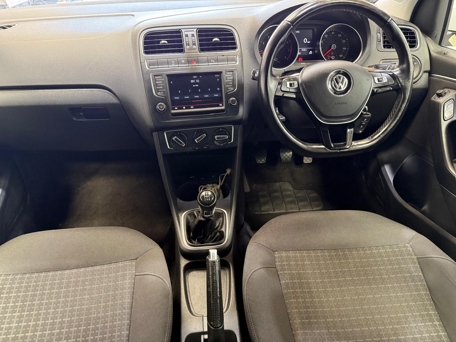 Volkswagen Polo 1.0 BlueMotion Tech Match Hatchback 5dr Petrol Manual Euro 6 (s/s) (60 ps)