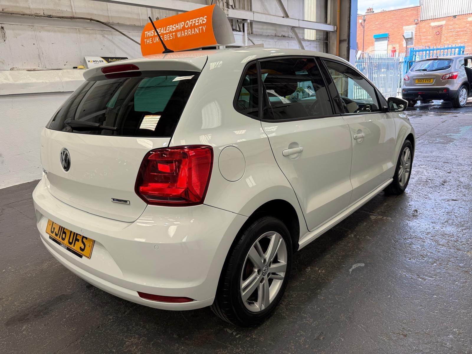 Volkswagen Polo 1.0 BlueMotion Tech Match Hatchback 5dr Petrol Manual Euro 6 (s/s) (60 ps)