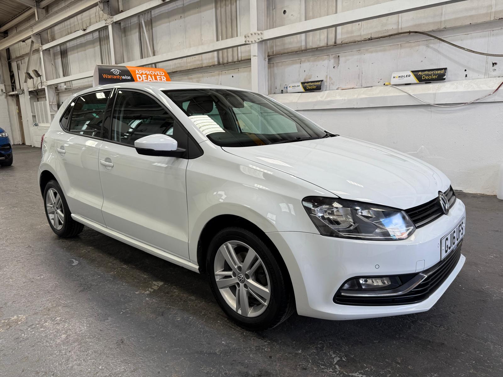 Volkswagen Polo 1.0 BlueMotion Tech Match Hatchback 5dr Petrol Manual Euro 6 (s/s) (60 ps)