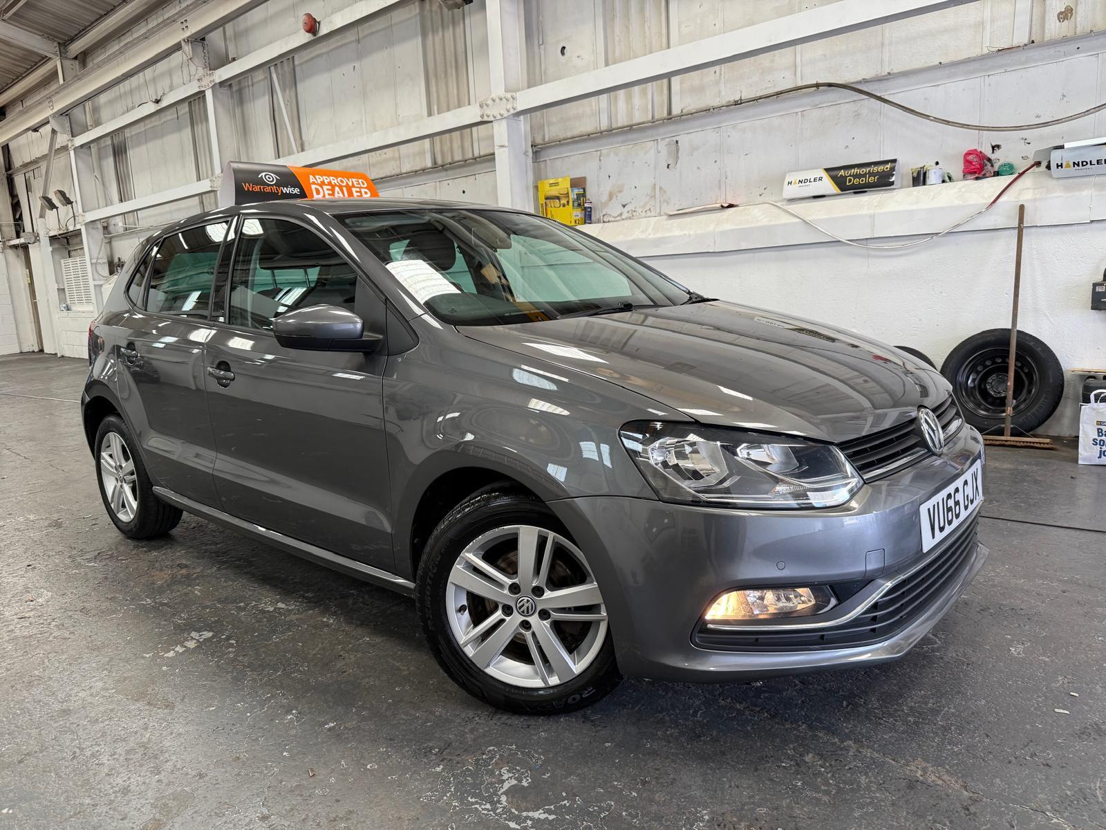 Volkswagen Polo 1.0 BlueMotion Tech Match Hatchback 5dr Petrol Manual Euro 6 (s/s) (75 ps)