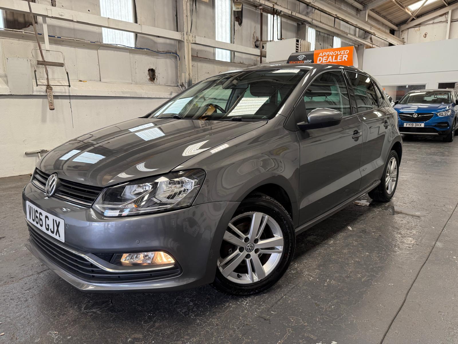 Volkswagen Polo 1.0 BlueMotion Tech Match Hatchback 5dr Petrol Manual Euro 6 (s/s) (75 ps)