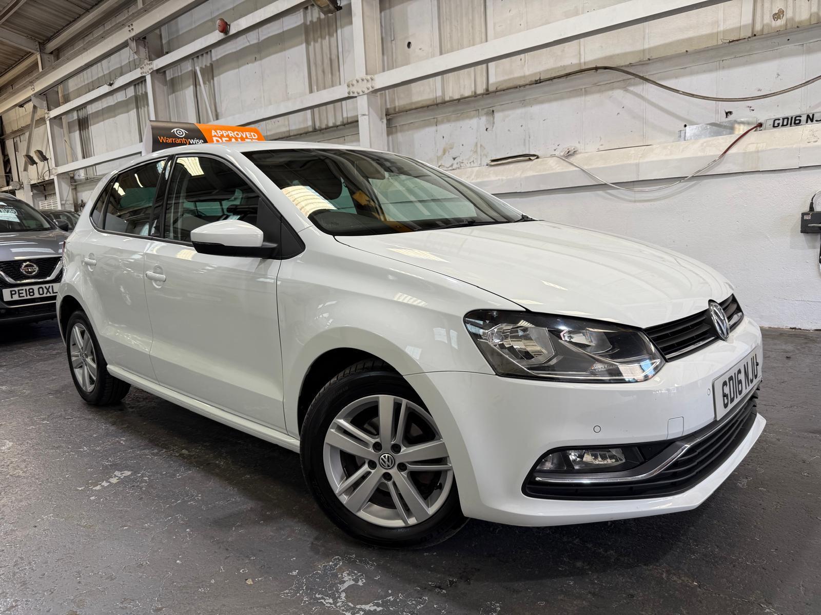 Volkswagen Polo 1.0 BlueMotion Tech Match Hatchback 5dr Petrol Manual Euro 6 (s/s) (60 ps)