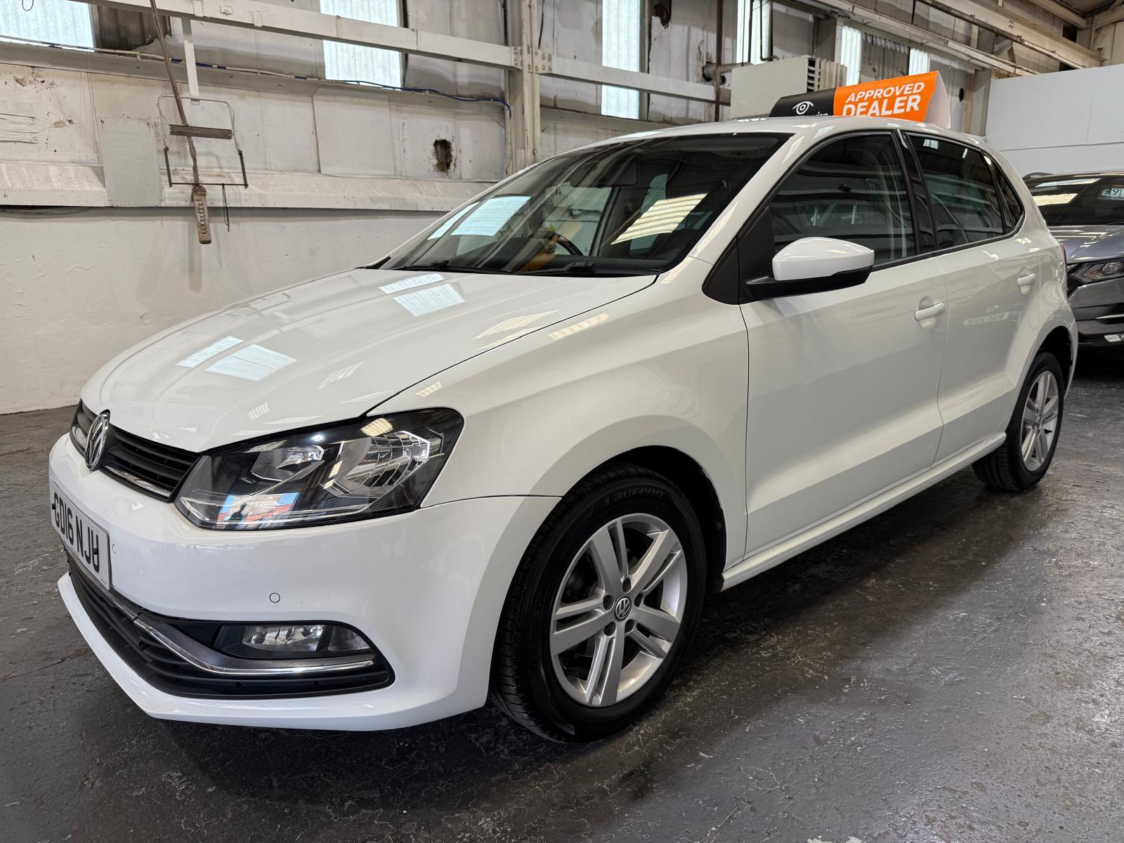 Volkswagen Polo 1.0 BlueMotion Tech Match Hatchback 5dr Petrol Manual Euro 6 (s/s) (60 ps)