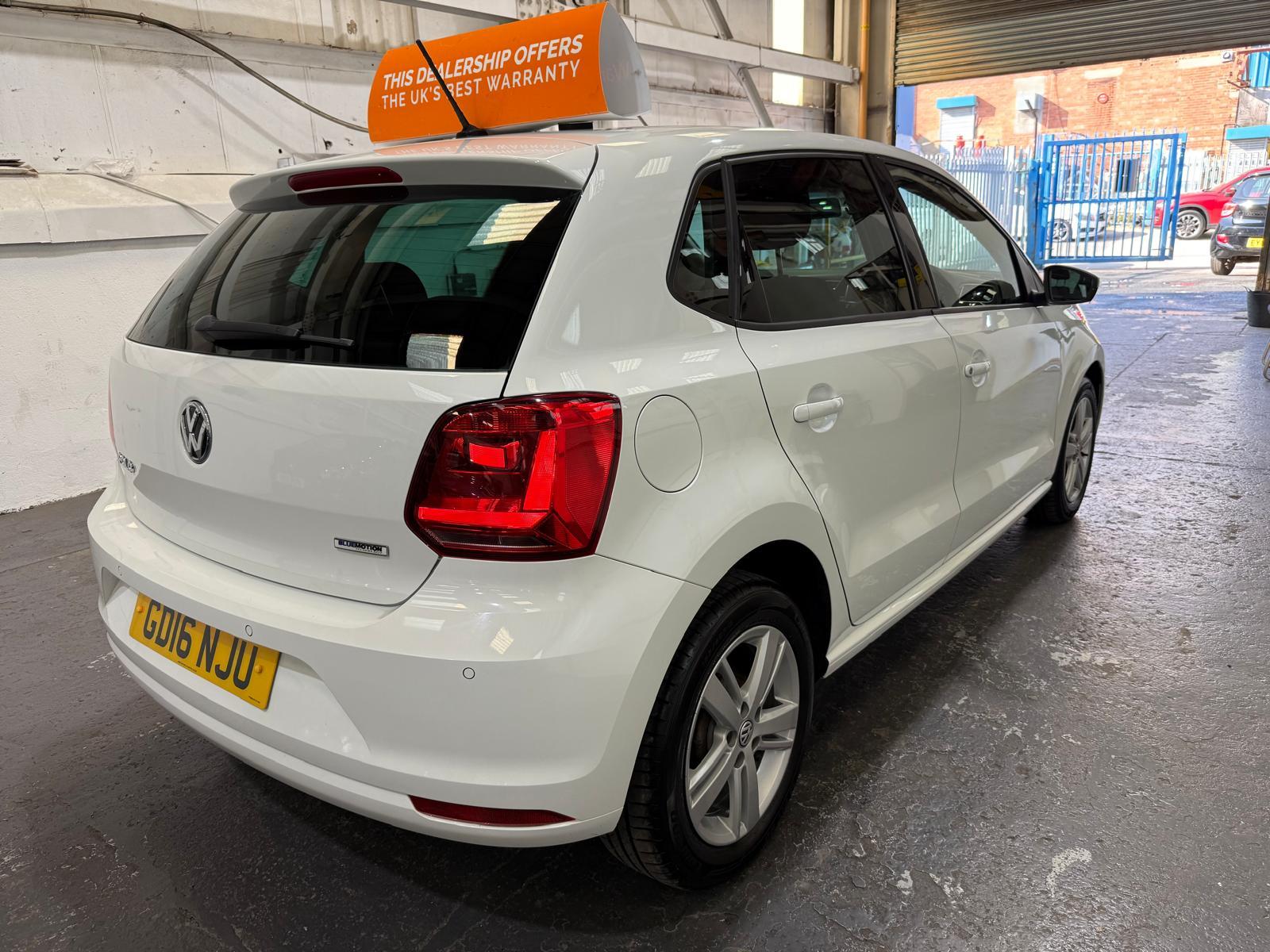 Volkswagen Polo 1.0 BlueMotion Tech Match Hatchback 5dr Petrol Manual Euro 6 (s/s) (60 ps)