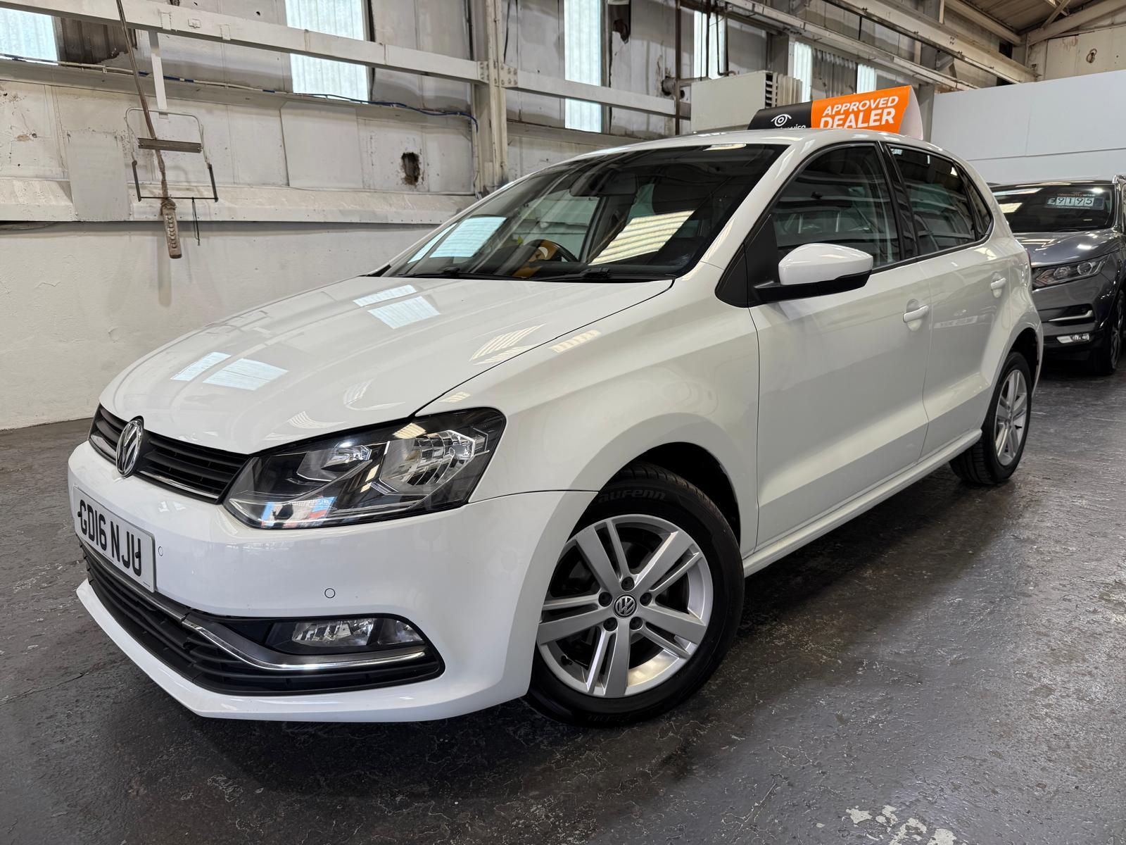 Volkswagen Polo 1.0 BlueMotion Tech Match Hatchback 5dr Petrol Manual Euro 6 (s/s) (60 ps)
