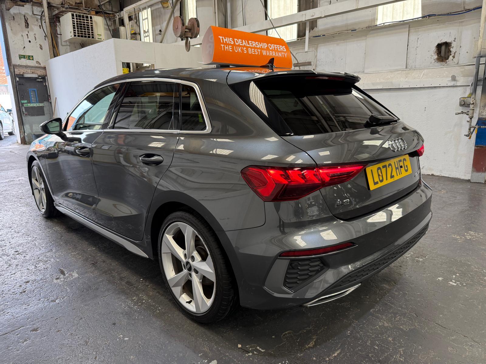 Audi A3 1.5 TFSI 35 S line Sportback 5dr Petrol S Tronic Euro 6 (s/s) (150 ps)