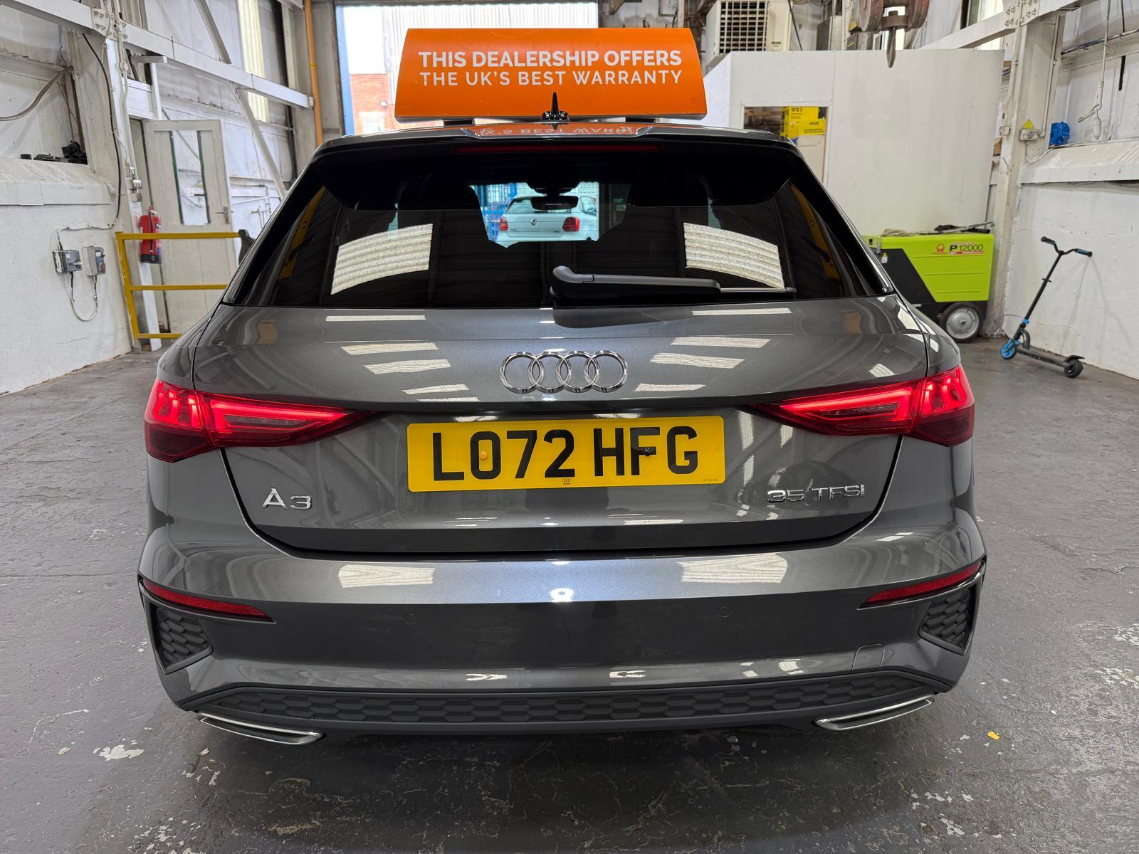 Audi A3 1.5 TFSI 35 S line Sportback 5dr Petrol S Tronic Euro 6 (s/s) (150 ps)