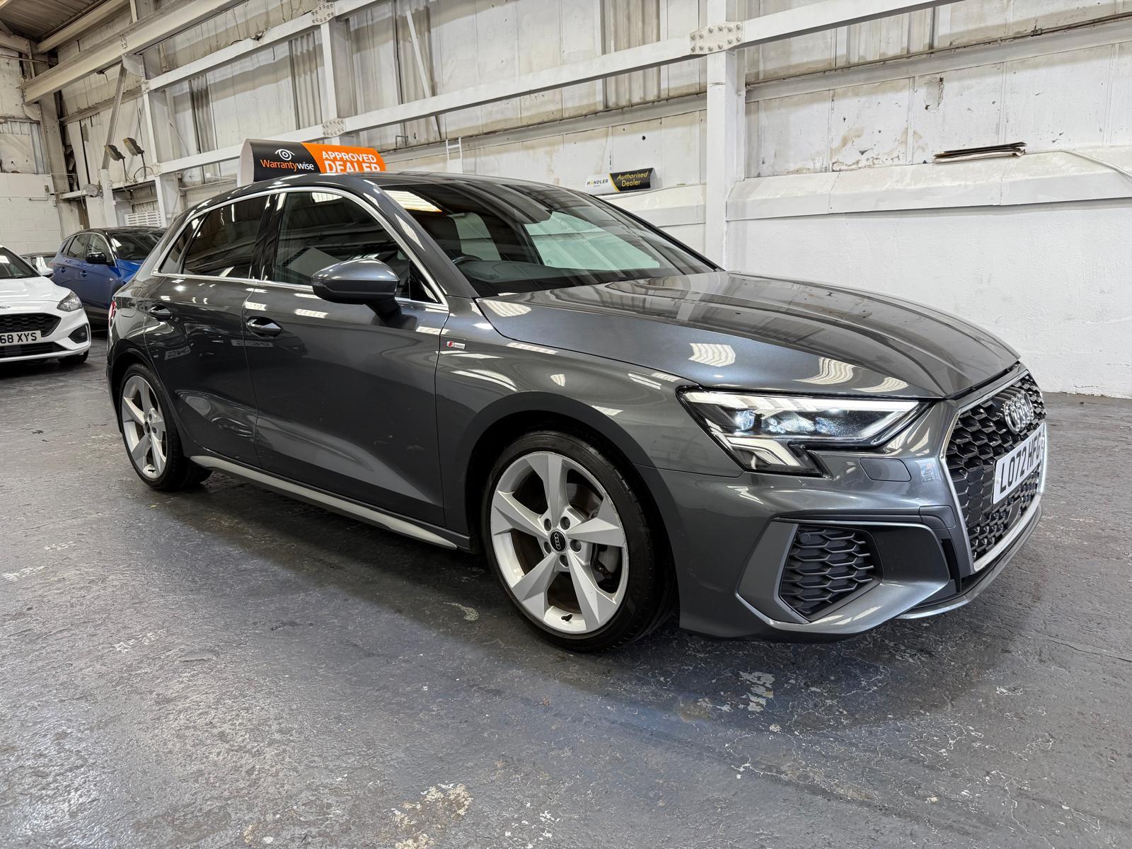 Audi A3 1.5 TFSI 35 S line Sportback 5dr Petrol S Tronic Euro 6 (s/s) (150 ps)