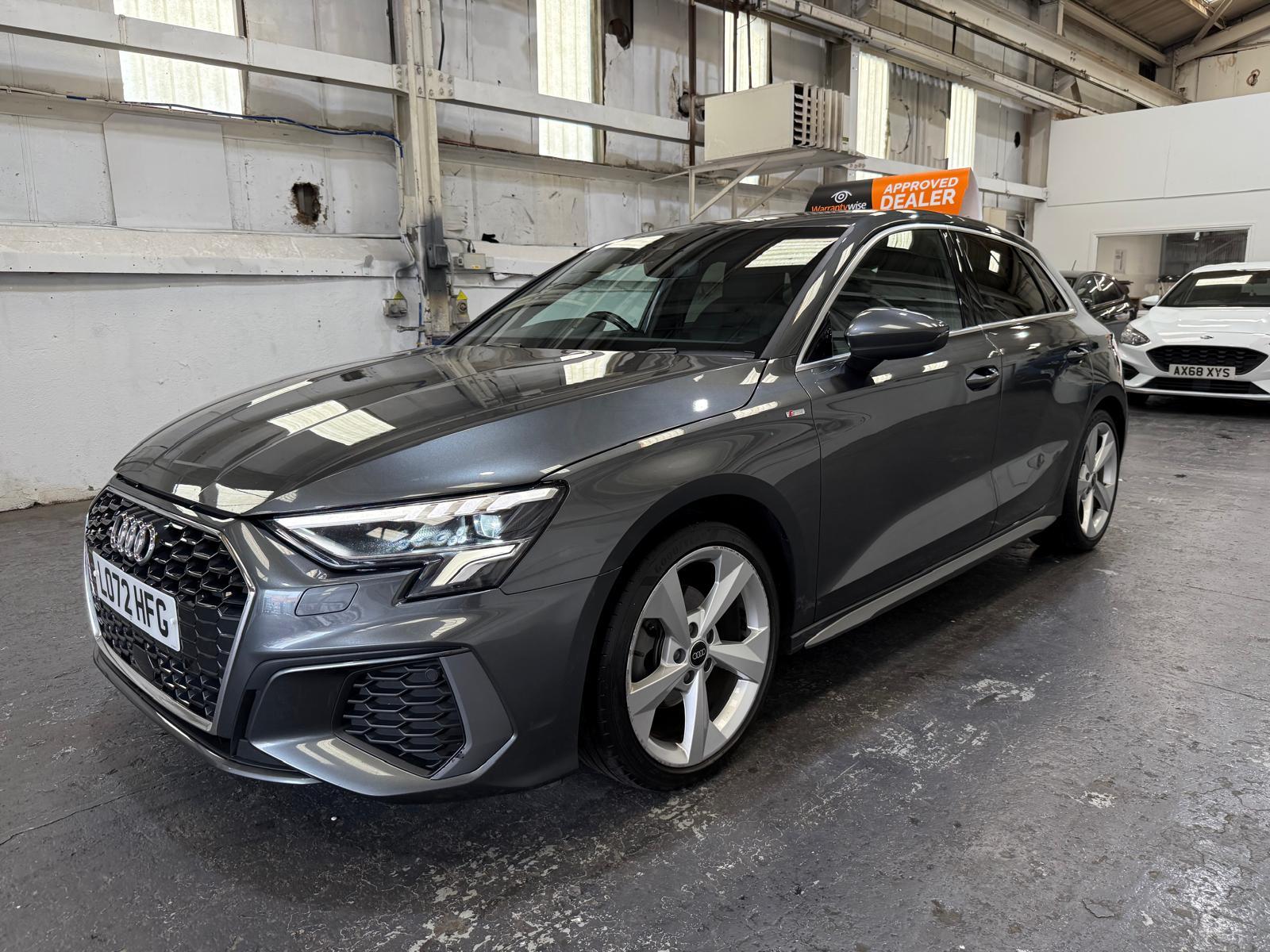 Audi A3 1.5 TFSI 35 S line Sportback 5dr Petrol S Tronic Euro 6 (s/s) (150 ps)