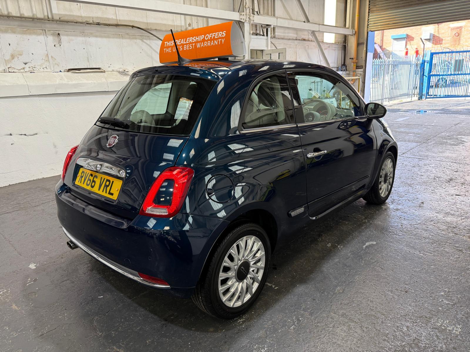 Fiat 500 1.2 Lounge Hatchback 3dr Petrol Manual Euro 6 (s/s) (69 bhp)
