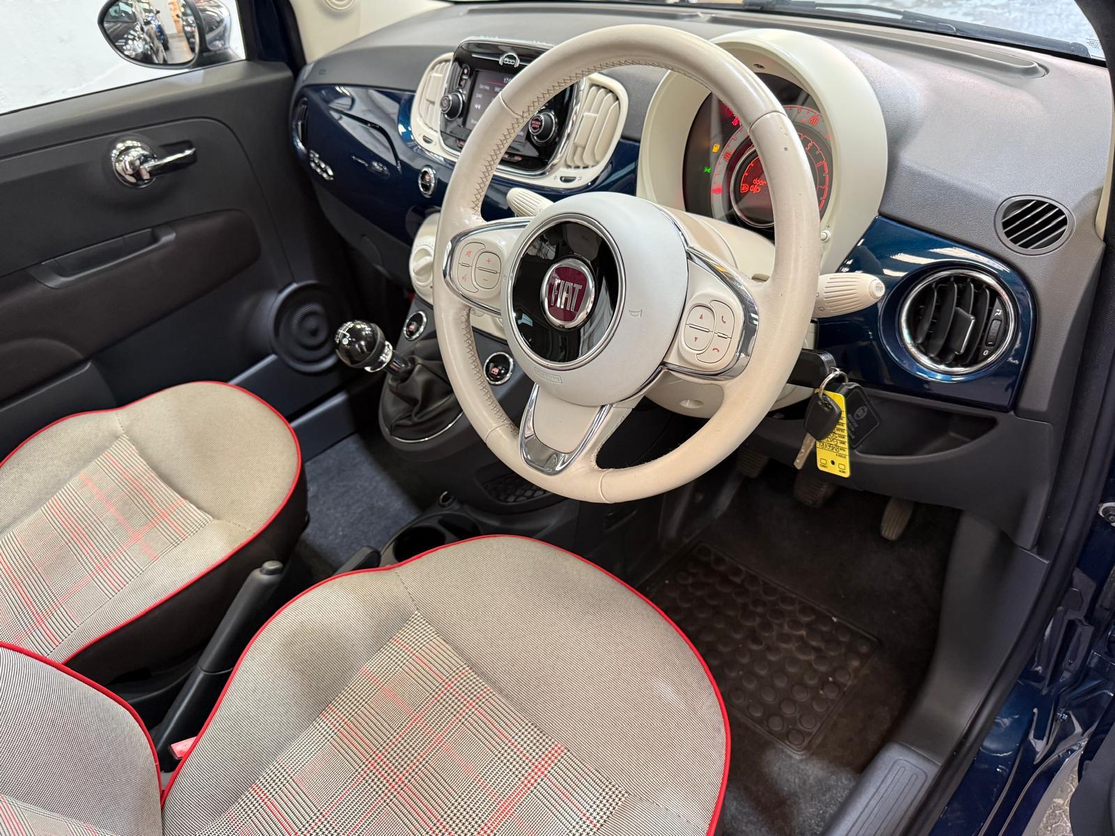 Fiat 500 1.2 Lounge Hatchback 3dr Petrol Manual Euro 6 (s/s) (69 bhp)