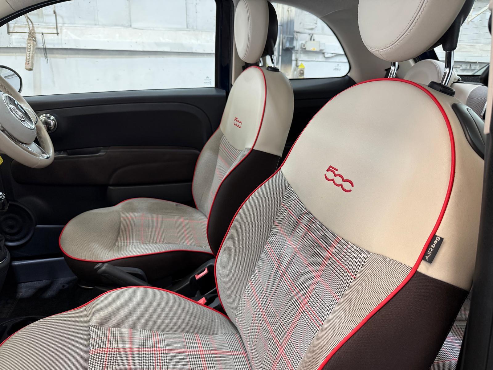 Fiat 500 1.2 Lounge Hatchback 3dr Petrol Manual Euro 6 (s/s) (69 bhp)