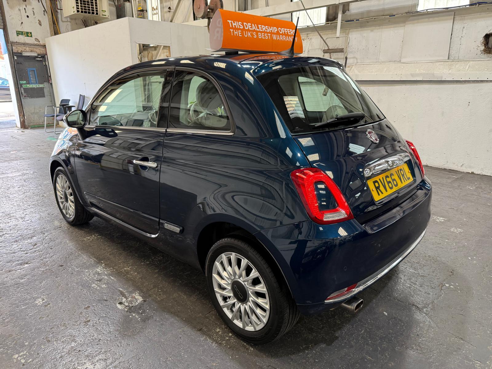 Fiat 500 1.2 Lounge Hatchback 3dr Petrol Manual Euro 6 (s/s) (69 bhp)