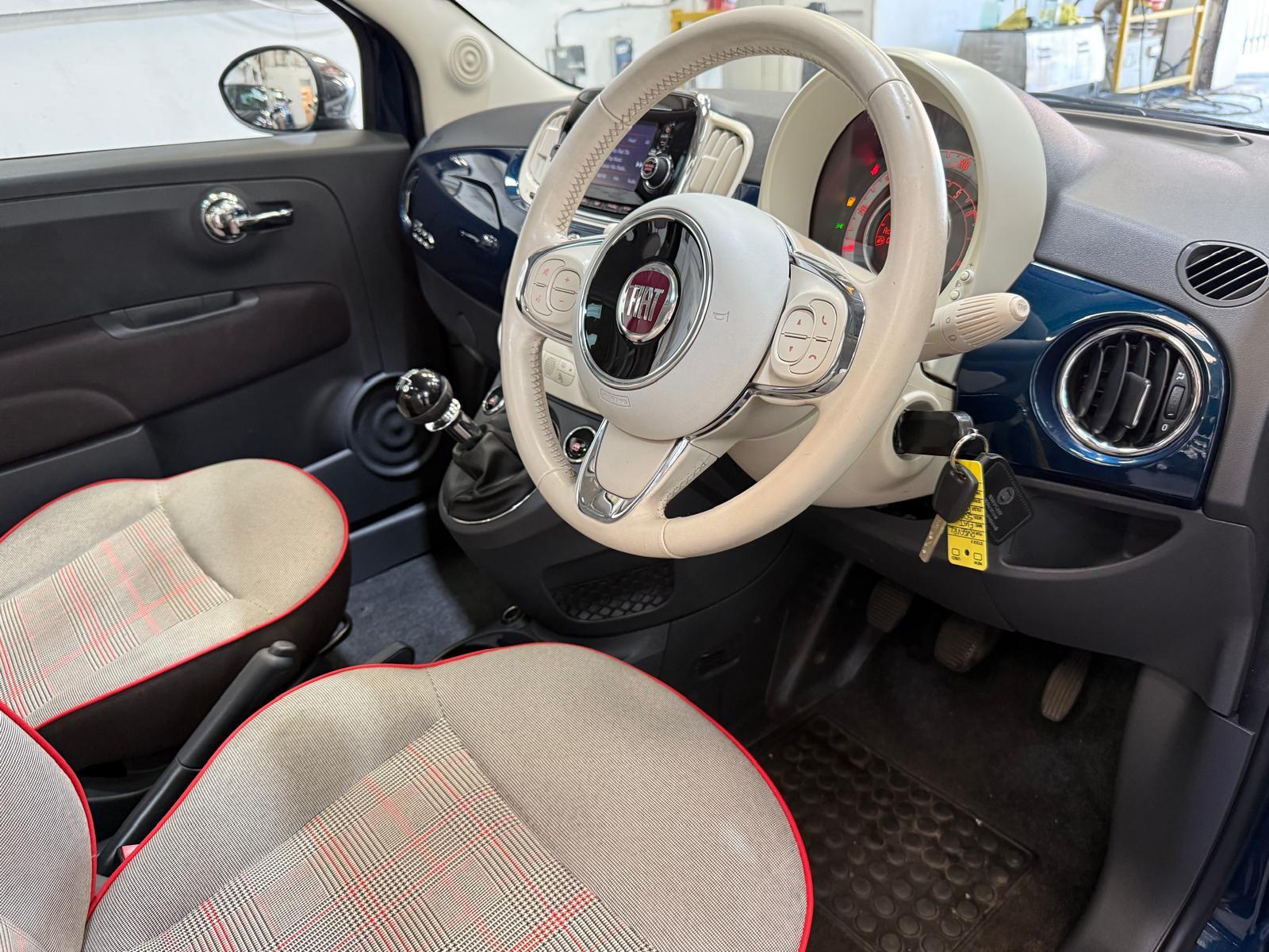 Fiat 500 1.2 Lounge Hatchback 3dr Petrol Manual Euro 6 (s/s) (69 bhp)