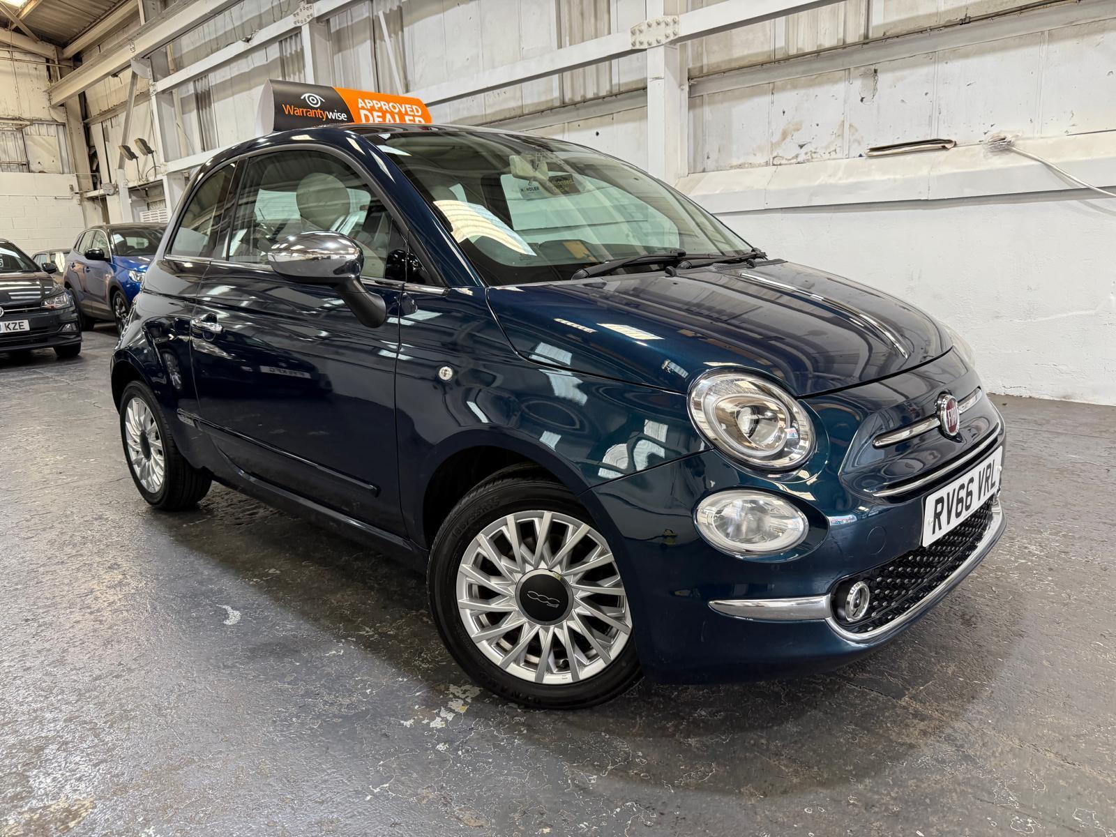 Fiat 500 1.2 Lounge Hatchback 3dr Petrol Manual Euro 6 (s/s) (69 bhp)