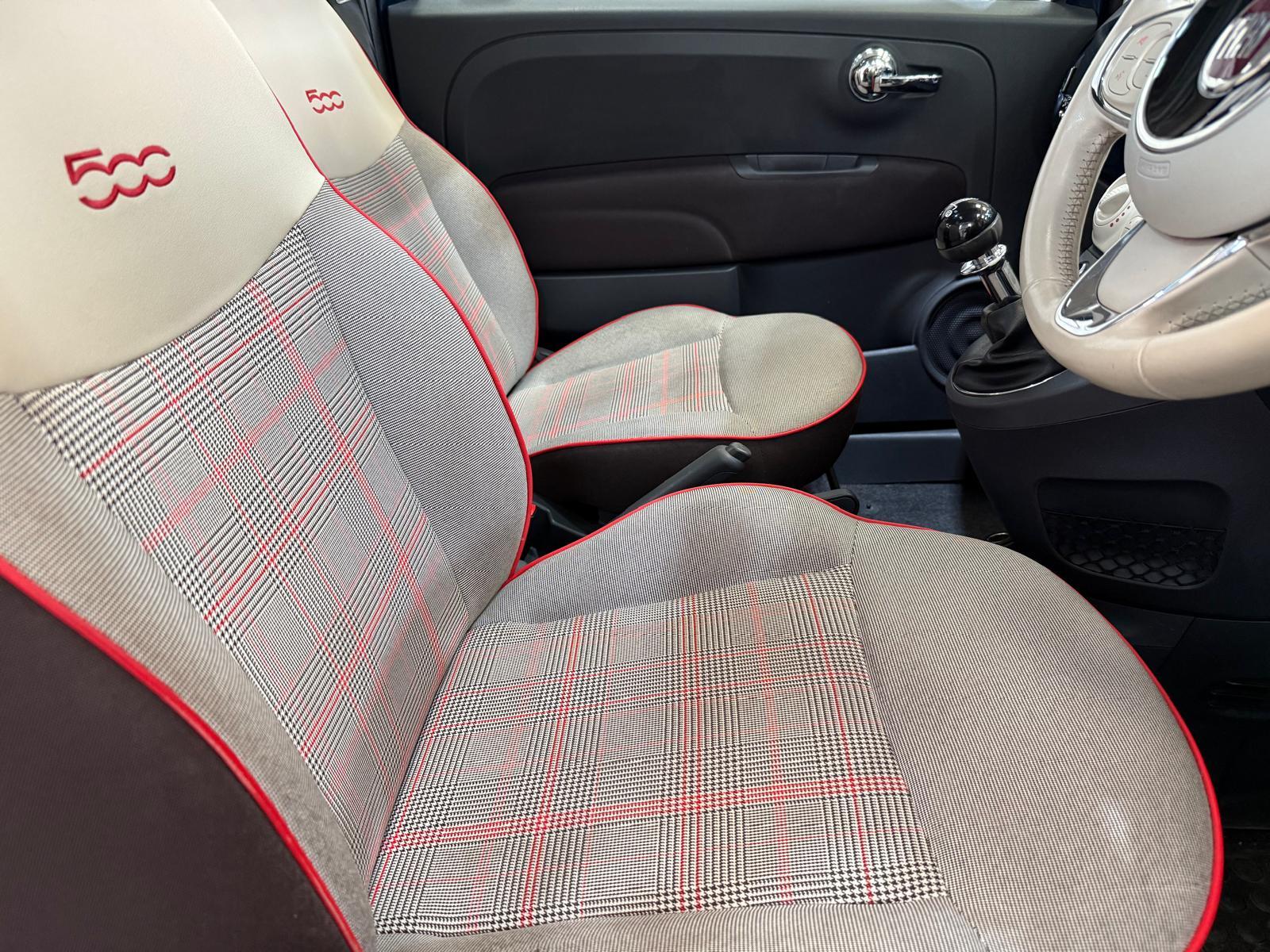 Fiat 500 1.2 Lounge Hatchback 3dr Petrol Manual Euro 6 (s/s) (69 bhp)