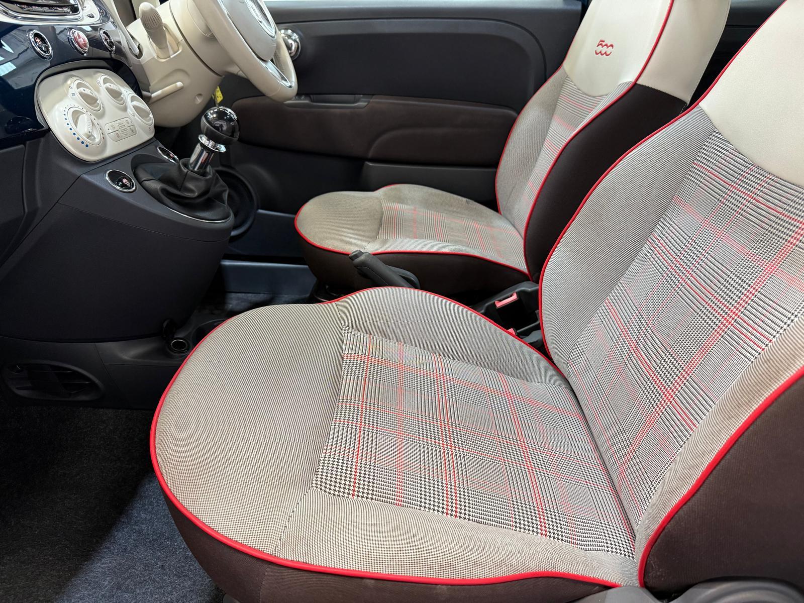 Fiat 500 1.2 Lounge Hatchback 3dr Petrol Manual Euro 6 (s/s) (69 bhp)
