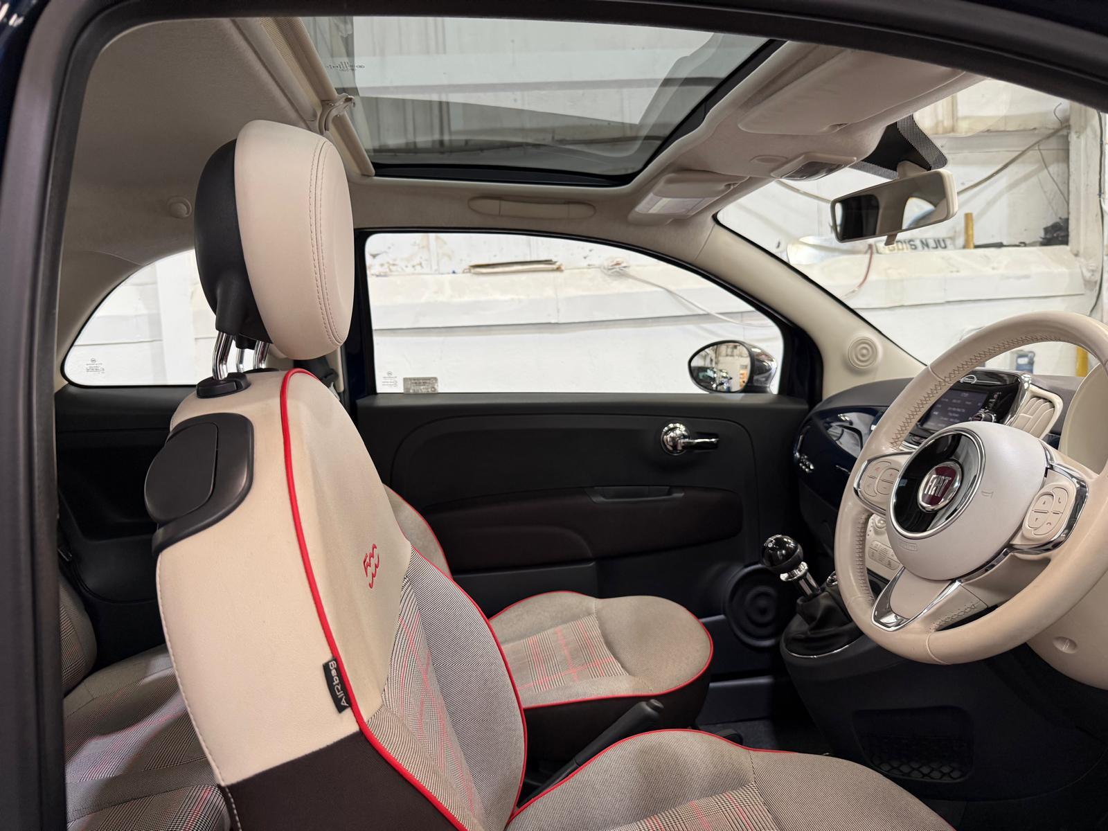 Fiat 500 1.2 Lounge Hatchback 3dr Petrol Manual Euro 6 (s/s) (69 bhp)
