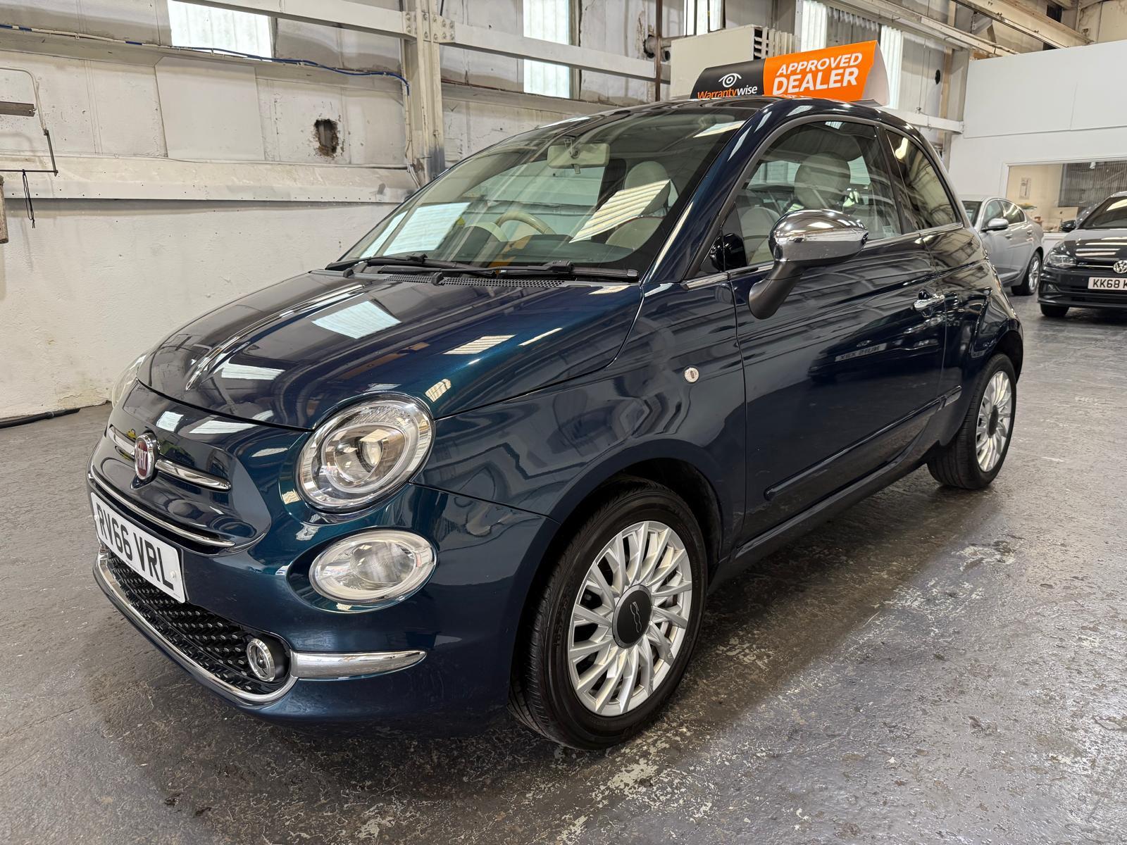 Fiat 500 1.2 Lounge Hatchback 3dr Petrol Manual Euro 6 (s/s) (69 bhp)
