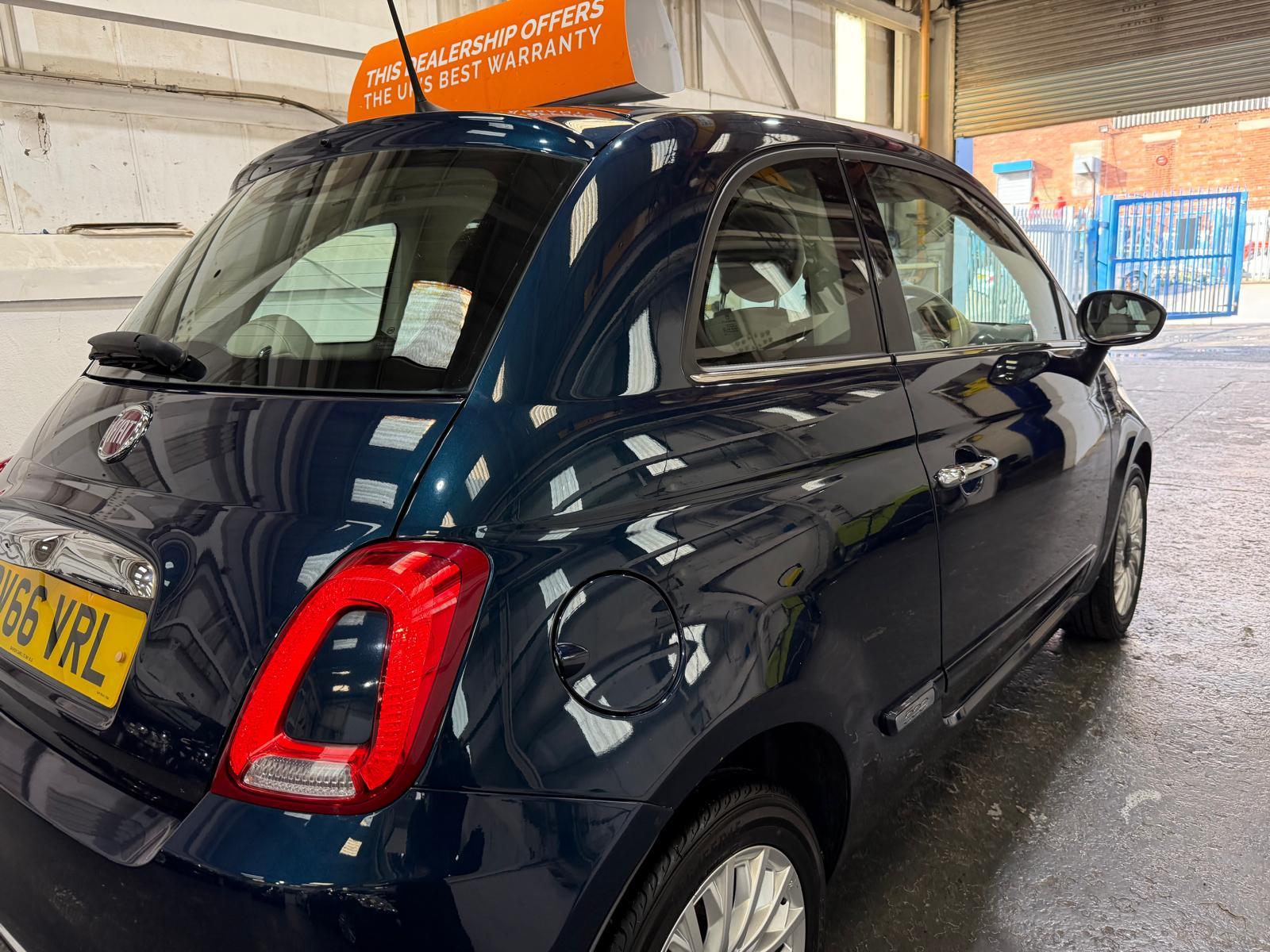 Fiat 500 1.2 Lounge Hatchback 3dr Petrol Manual Euro 6 (s/s) (69 bhp)