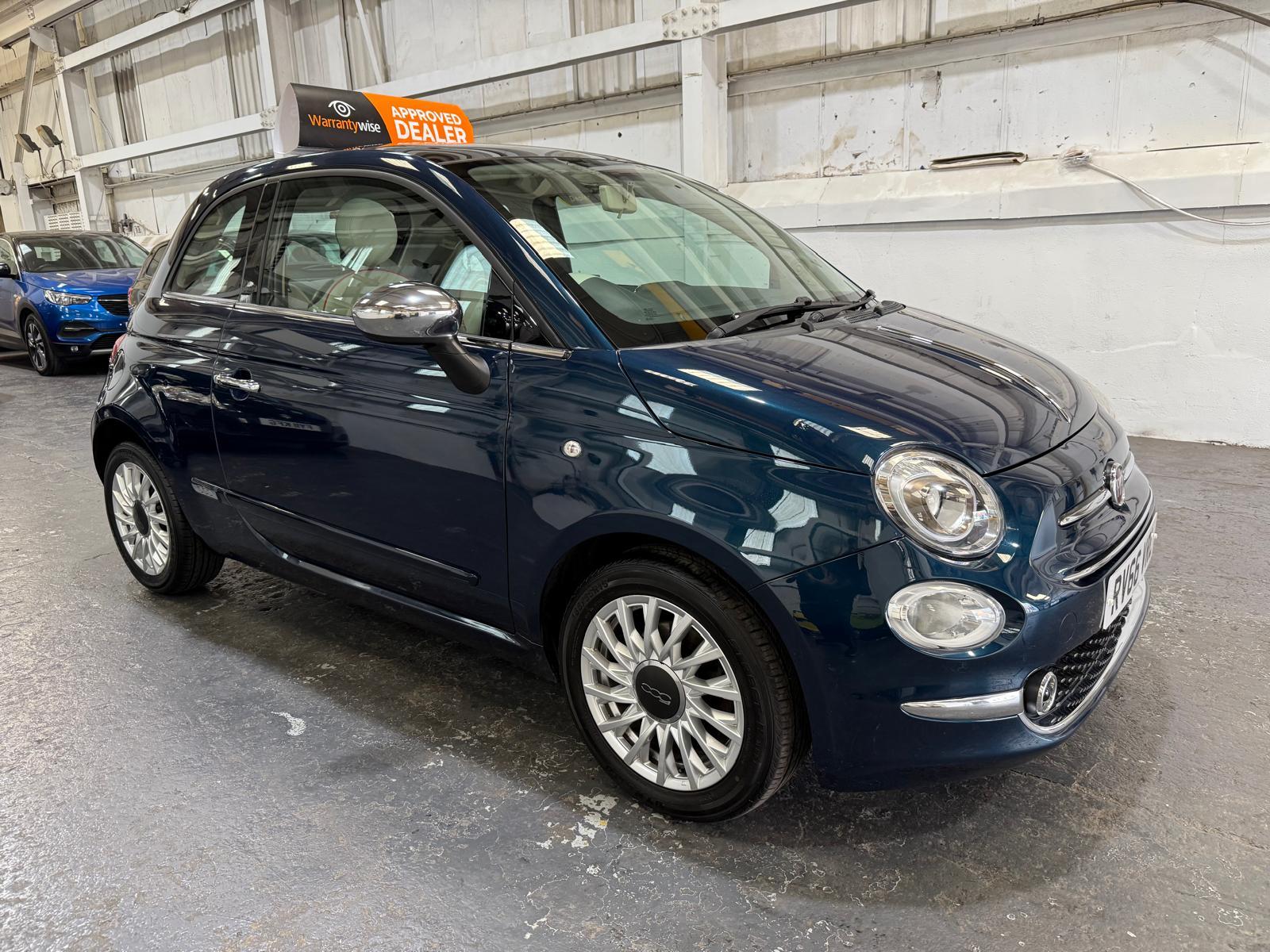 Fiat 500 1.2 Lounge Hatchback 3dr Petrol Manual Euro 6 (s/s) (69 bhp)