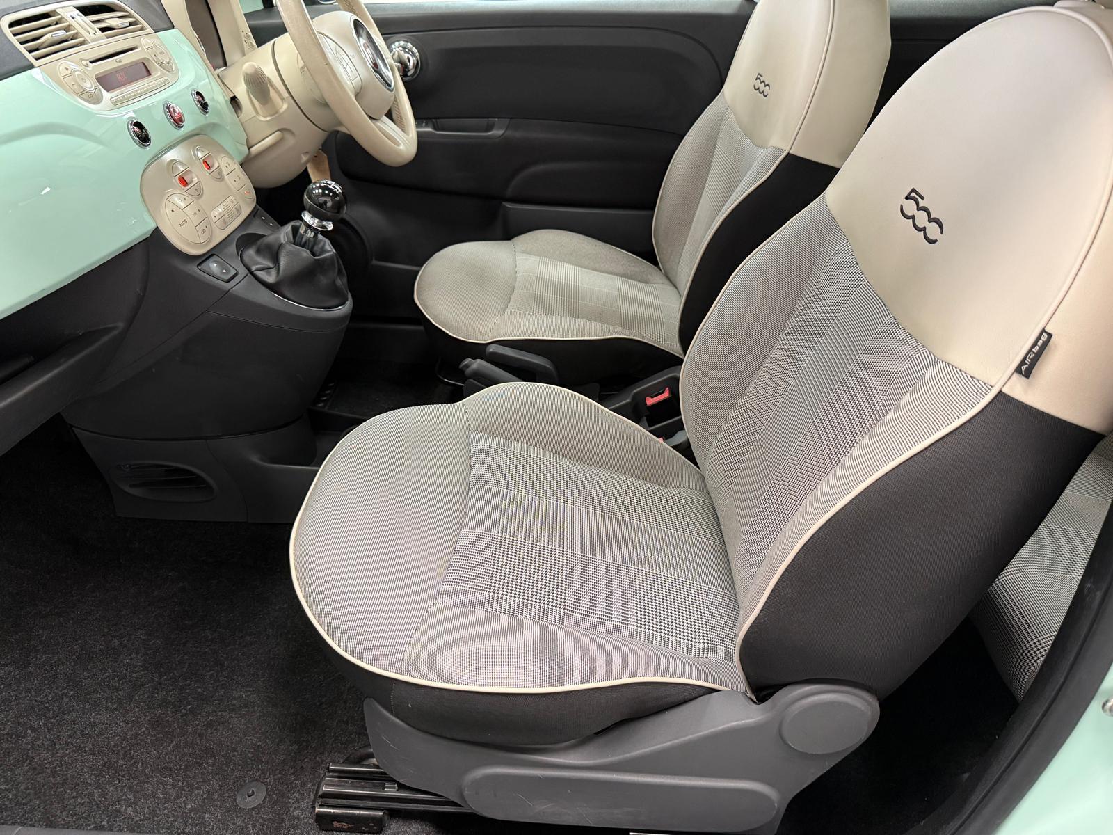 Fiat 500 1.2 Lounge Hatchback 3dr Petrol Manual Euro 6 (s/s) (69 bhp)