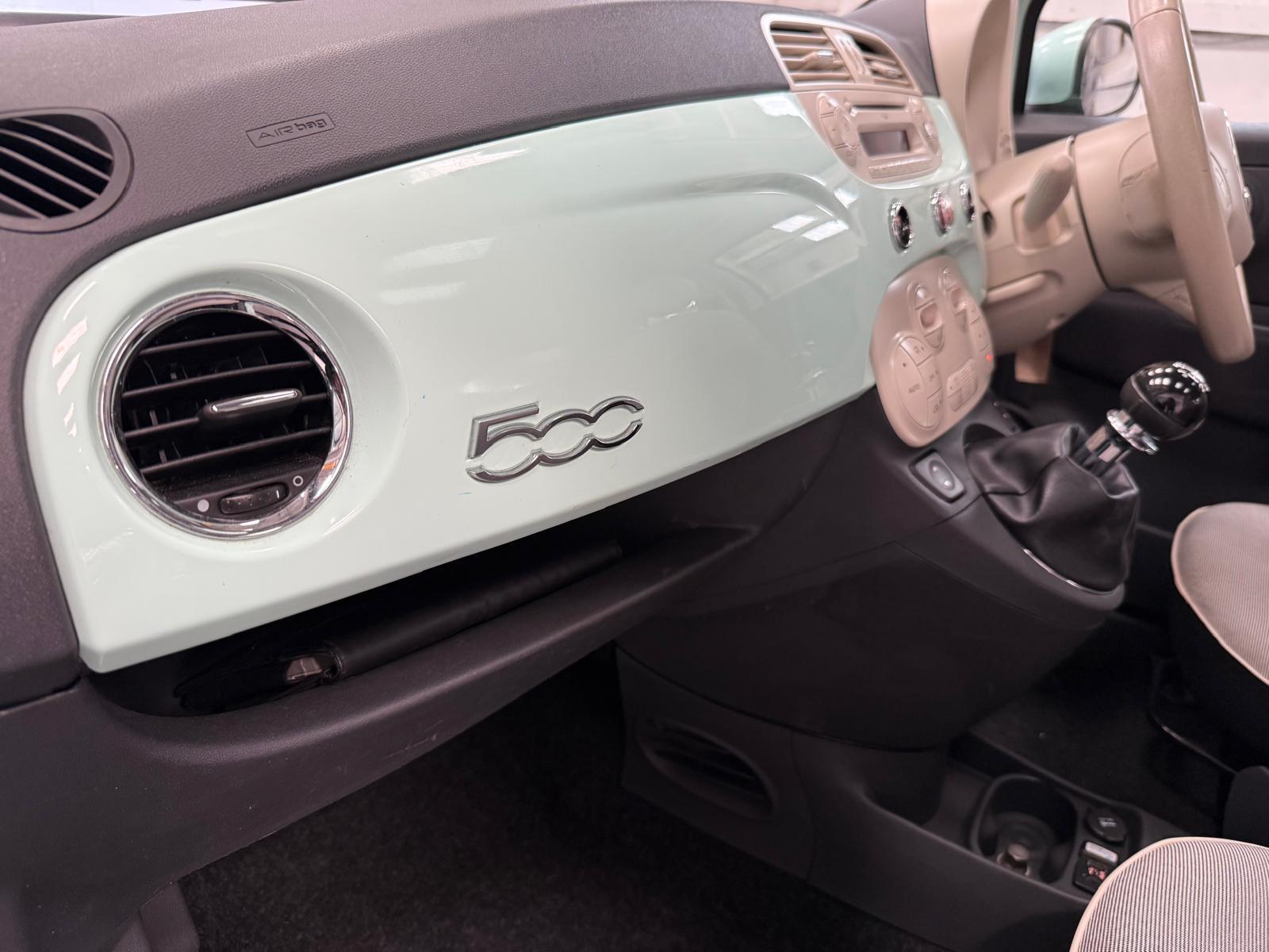 Fiat 500 1.2 Lounge Hatchback 3dr Petrol Manual Euro 6 (s/s) (69 bhp)