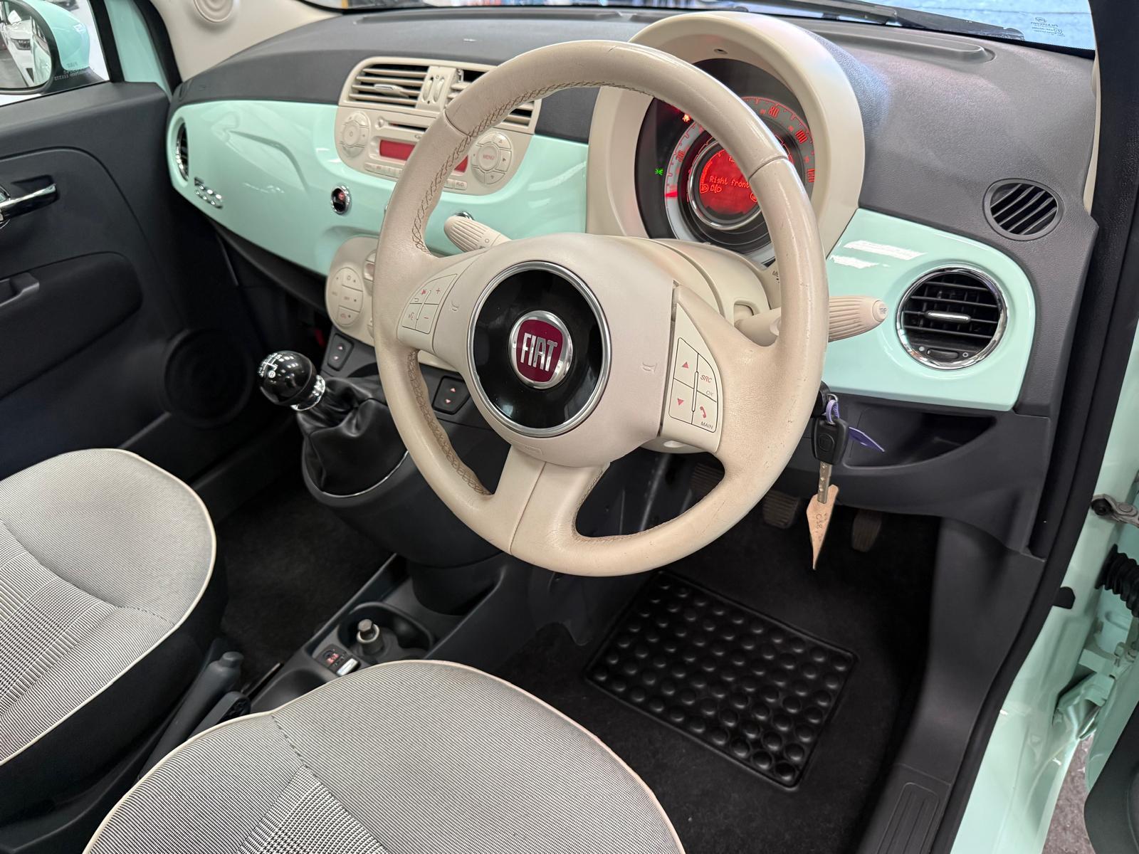 Fiat 500 1.2 Lounge Hatchback 3dr Petrol Manual Euro 6 (s/s) (69 bhp)