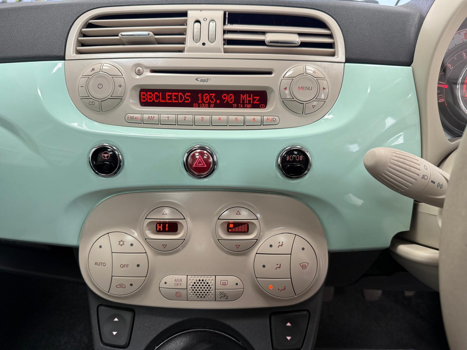 Fiat 500 1.2 Lounge Hatchback 3dr Petrol Manual Euro 6 (s/s) (69 bhp)