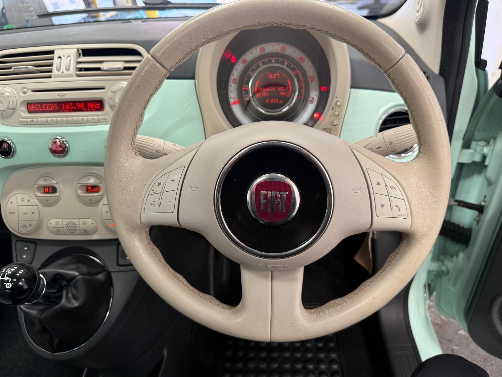 Fiat 500 1.2 Lounge Hatchback 3dr Petrol Manual Euro 6 (s/s) (69 bhp)
