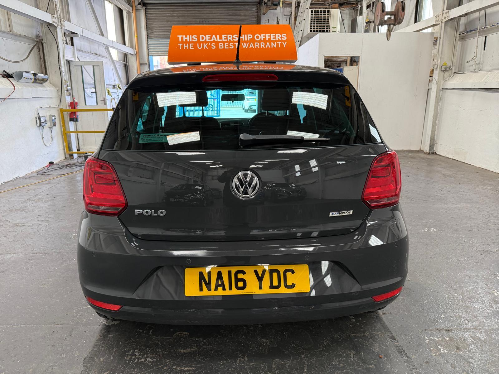 Volkswagen Polo 1.0 BlueMotion Tech Match Hatchback 5dr Petrol Manual Euro 6 (s/s) (60 ps)