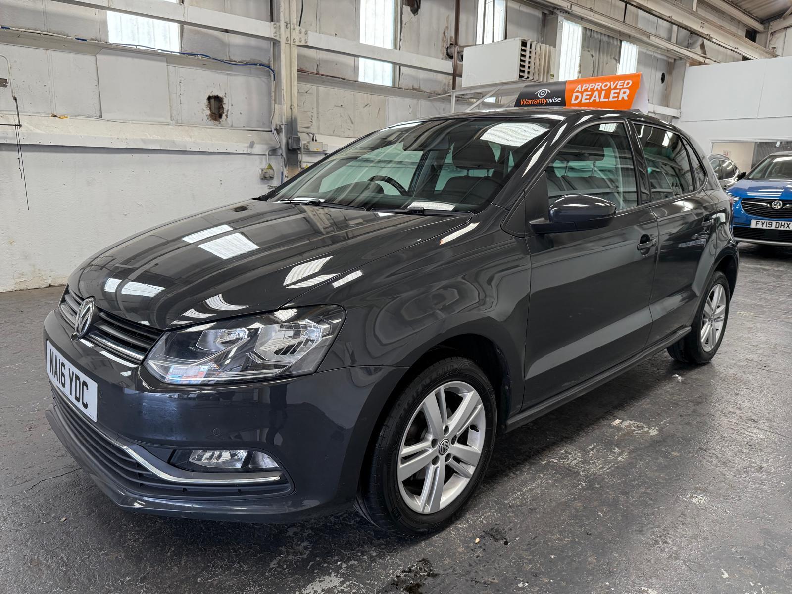 Volkswagen Polo 1.0 BlueMotion Tech Match Hatchback 5dr Petrol Manual Euro 6 (s/s) (60 ps)