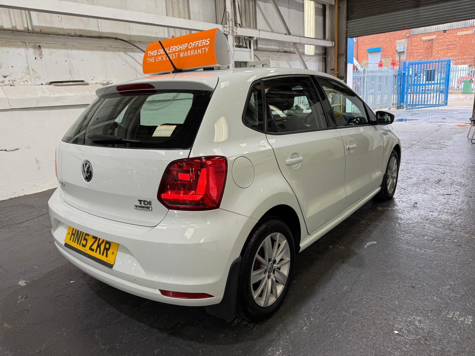 Volkswagen Polo 1.4 TDI BlueMotion Tech SE Hatchback 5dr Diesel Manual Euro 6 (s/s) (75 ps)