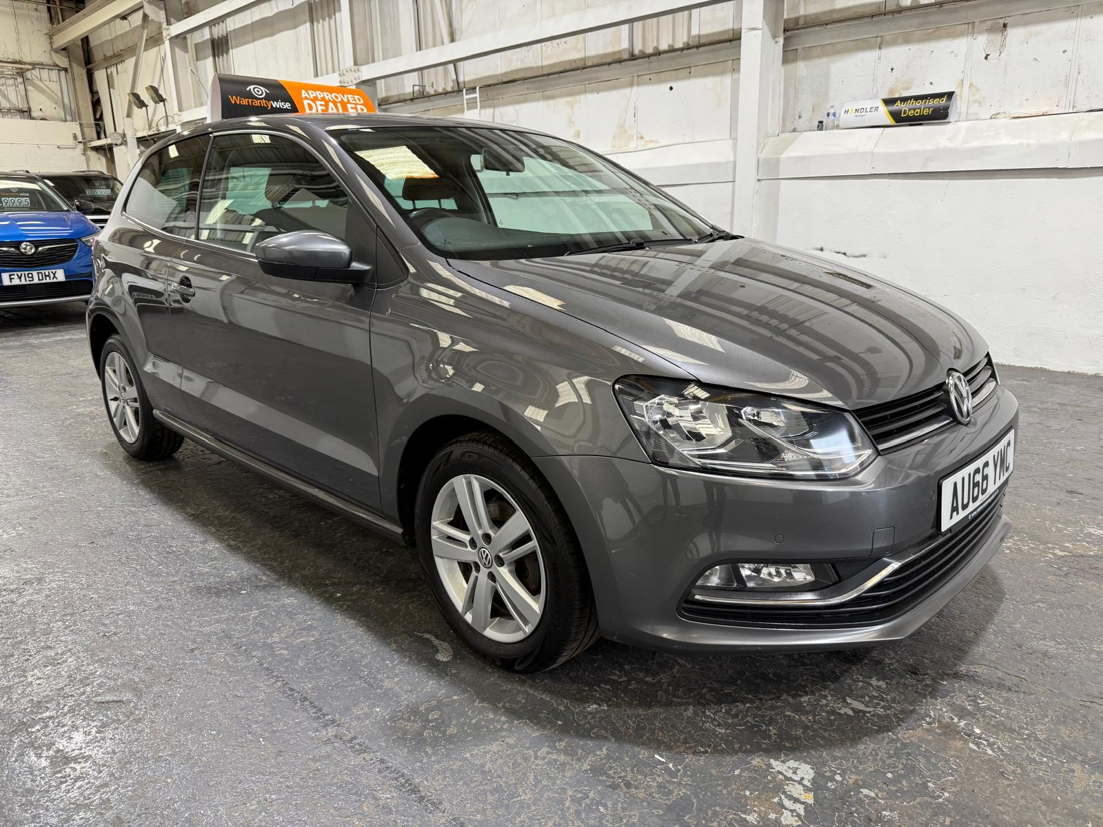 Volkswagen Polo 1.0 BlueMotion Tech Match Hatchback 3dr Petrol Manual Euro 6 (s/s) (75 ps)