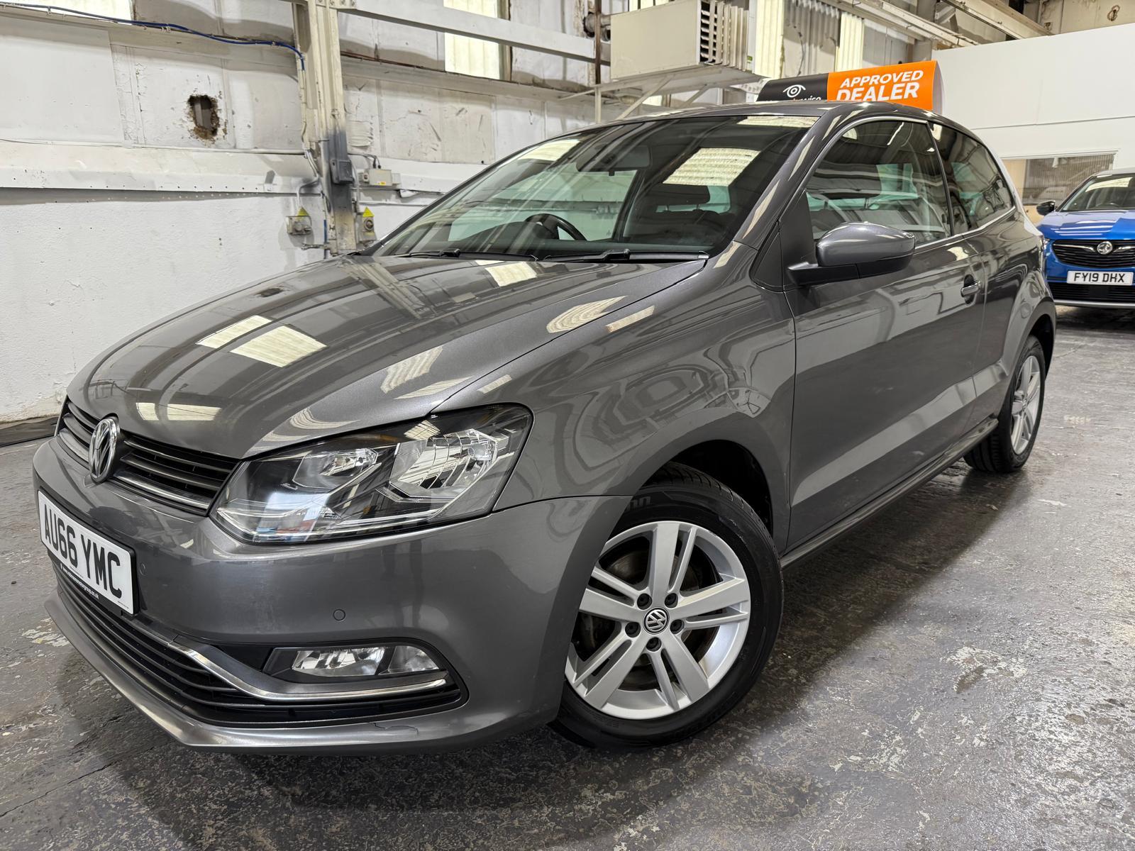 Volkswagen Polo 1.0 BlueMotion Tech Match Hatchback 3dr Petrol Manual Euro 6 (s/s) (75 ps)