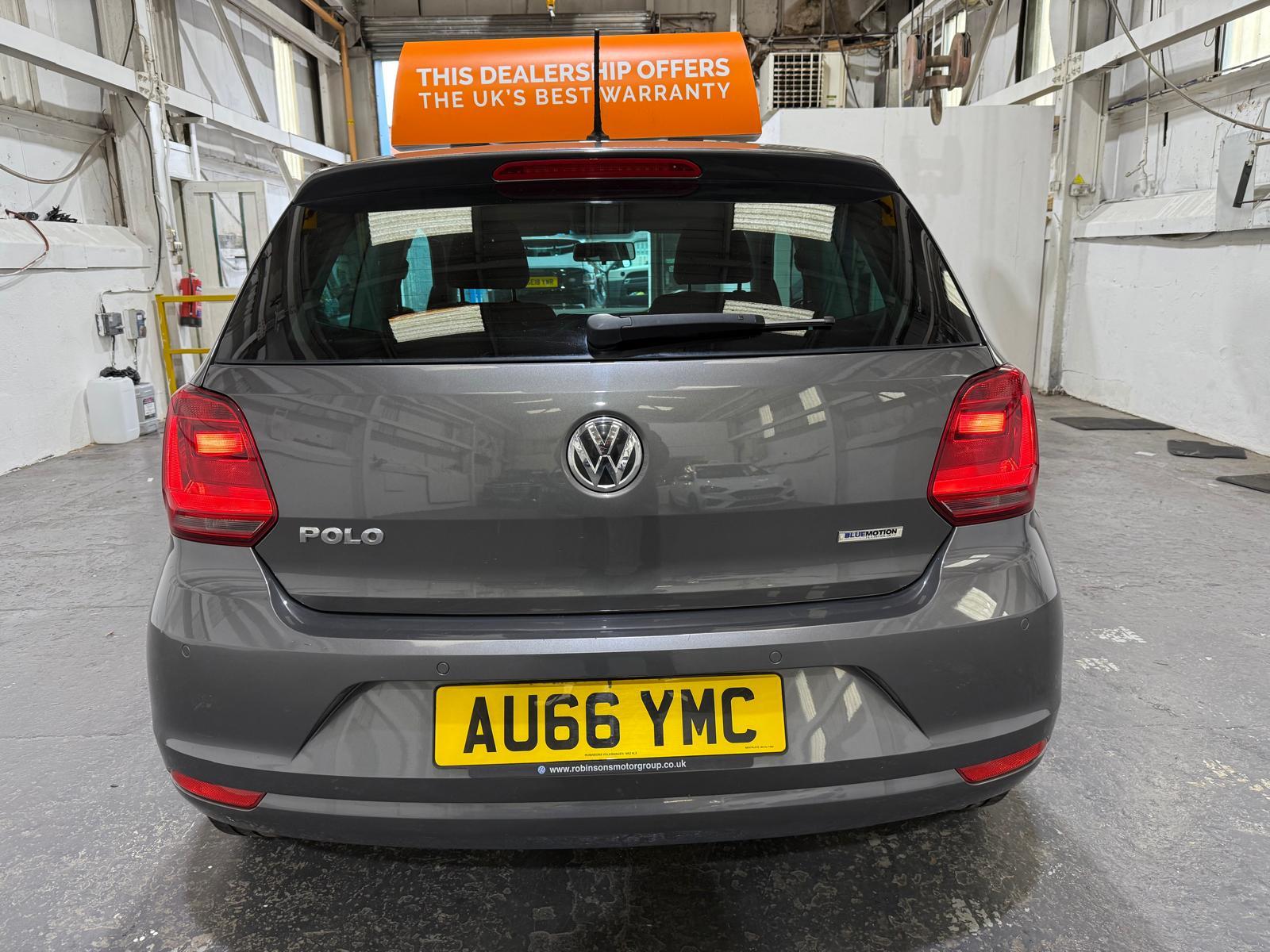 Volkswagen Polo 1.0 BlueMotion Tech Match Hatchback 3dr Petrol Manual Euro 6 (s/s) (75 ps)