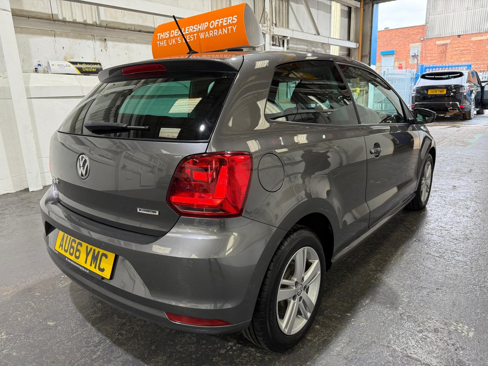 Volkswagen Polo 1.0 BlueMotion Tech Match Hatchback 3dr Petrol Manual Euro 6 (s/s) (75 ps)