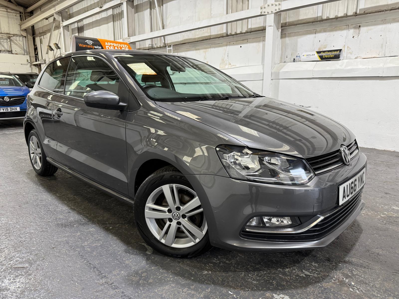 Volkswagen Polo 1.0 BlueMotion Tech Match Hatchback 3dr Petrol Manual Euro 6 (s/s) (75 ps)