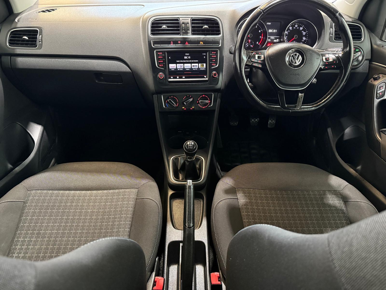 Volkswagen Polo 1.0 BlueMotion Tech Match Hatchback 3dr Petrol Manual Euro 6 (s/s) (60 ps)